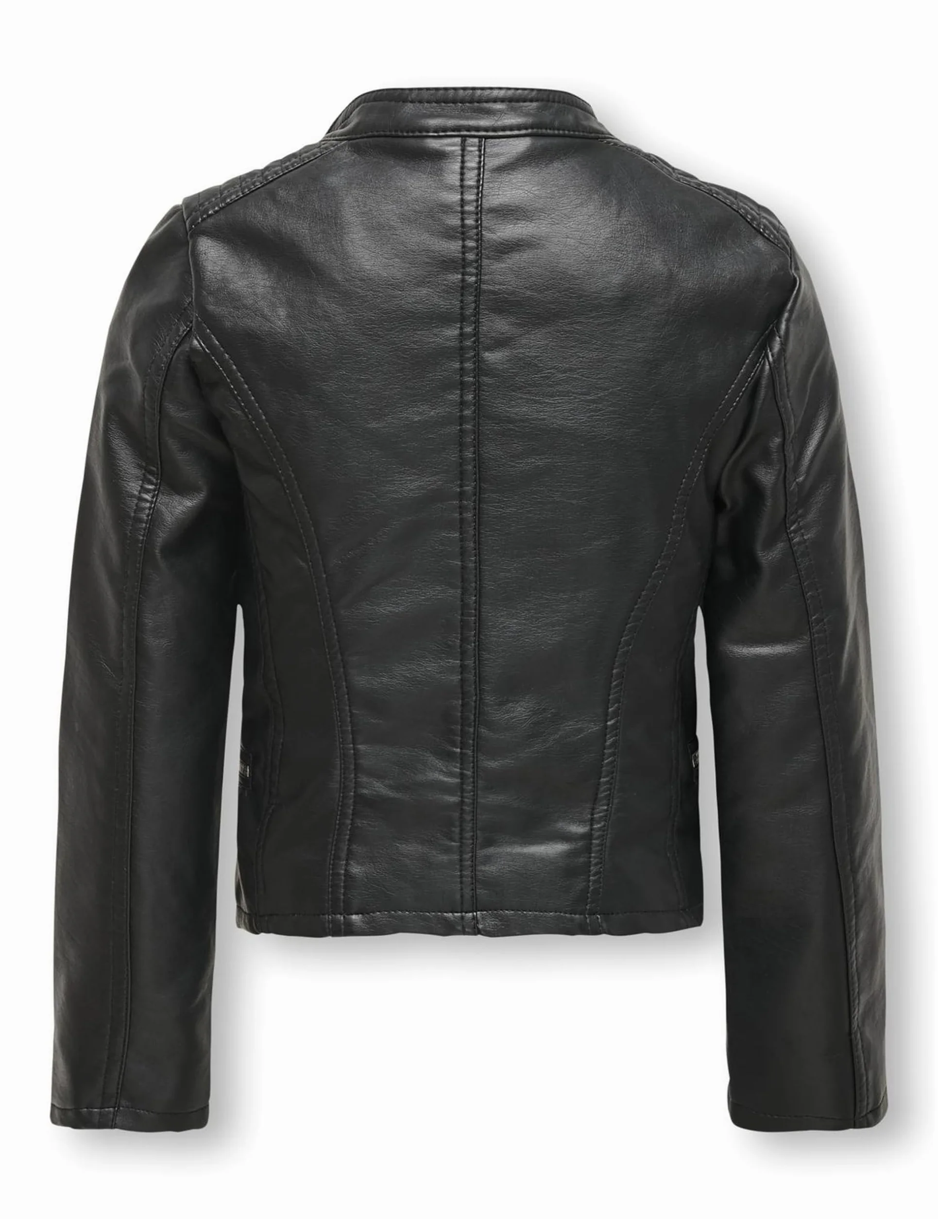 ONLY Kurtka ze sztucznej skóry Dziewczynki Konfreya Sztuczna Skóra Biker Otw Noos