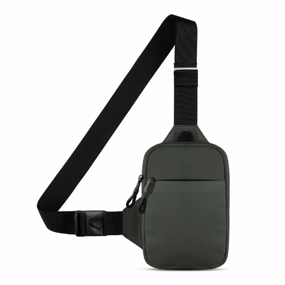 DONGKER Sling Chest Crossbody Bag, wodoszczelna torba na ramię, crossbody, plecak dla mężczyzn i kobiet, do uprawiania sportów na świeżym powietrzu