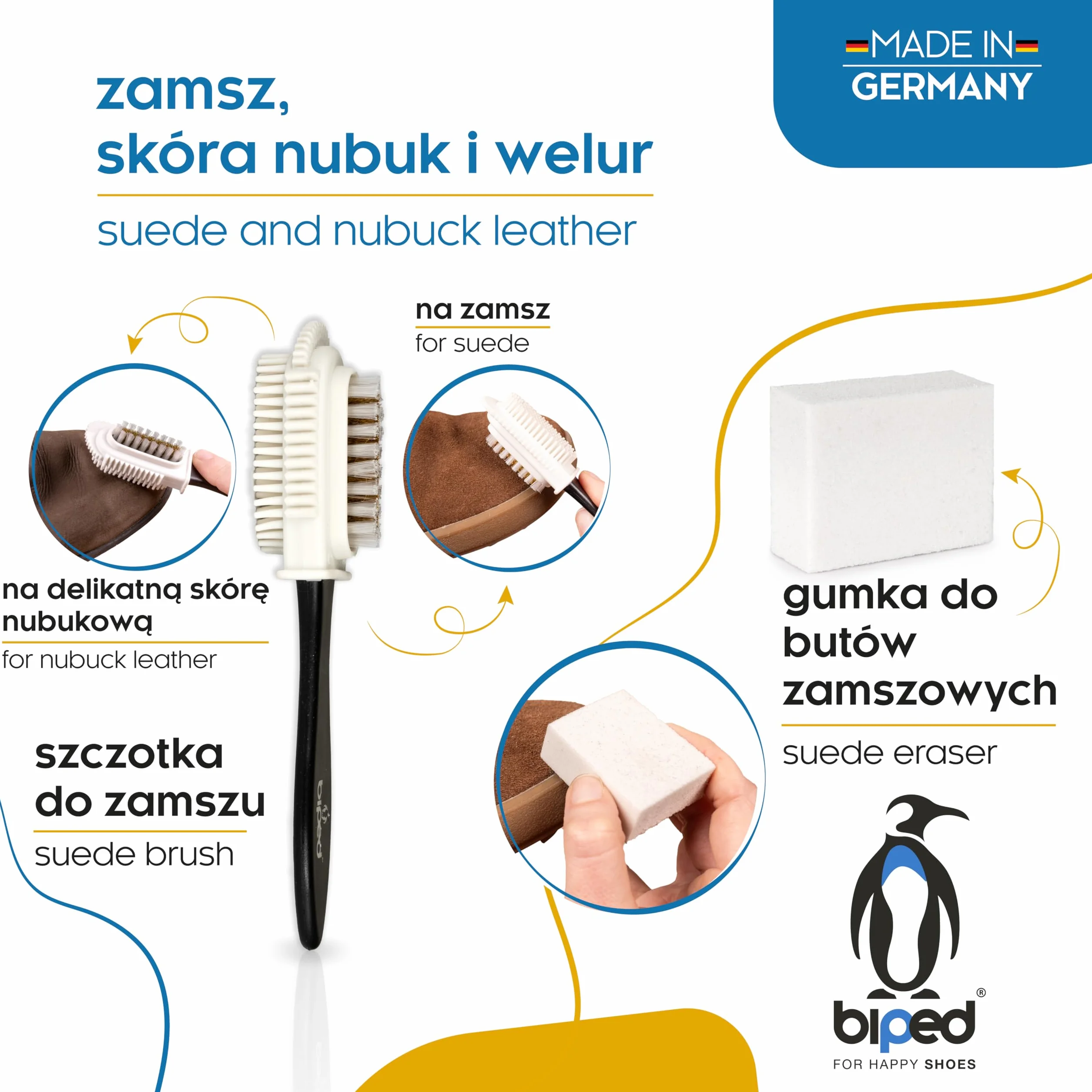 Biped Zestaw Szczotek do Butów Classic, Z2463