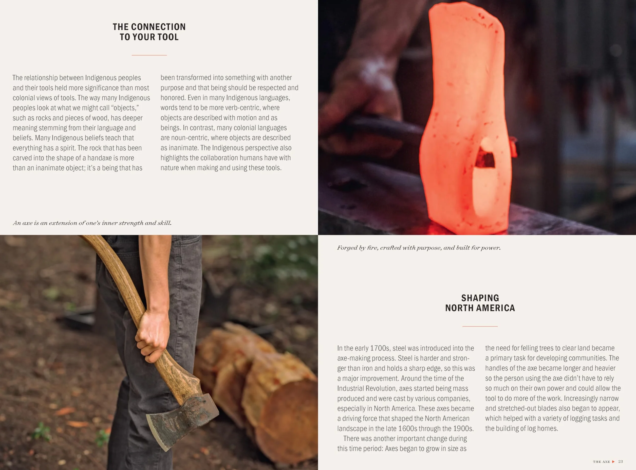 Axe in Hand: A Woodchopper's Guide to Blades, Wood, and Fire