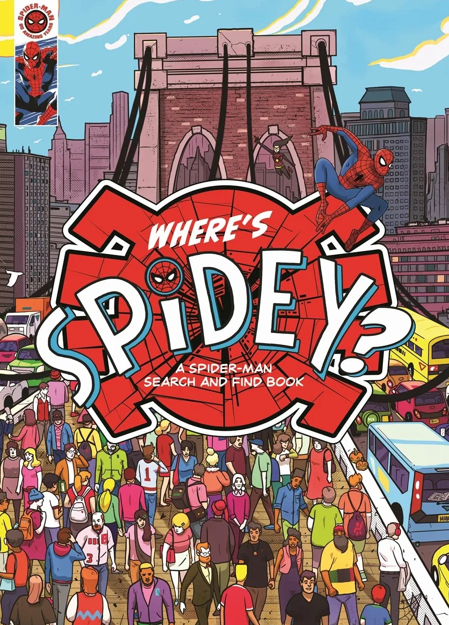 Where's Spidey?: A Marvel Spider-Man Search & Find Book
