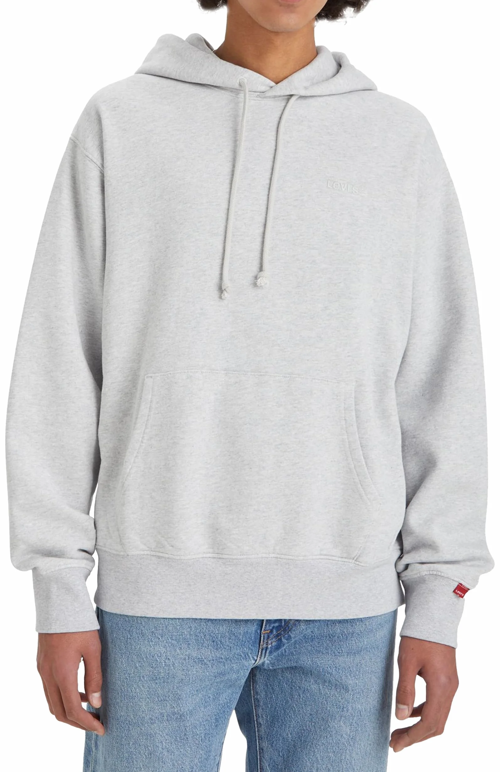LEVIS A8435-0008 bluzy męskie, Light Gray Htr Bros, XS
