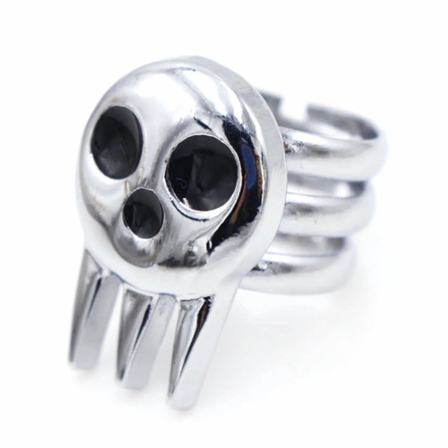 Anime Soul Eater Death The Kid Cosplay Rings Unisex Adjustable Ring Prop Accessories Jewelry