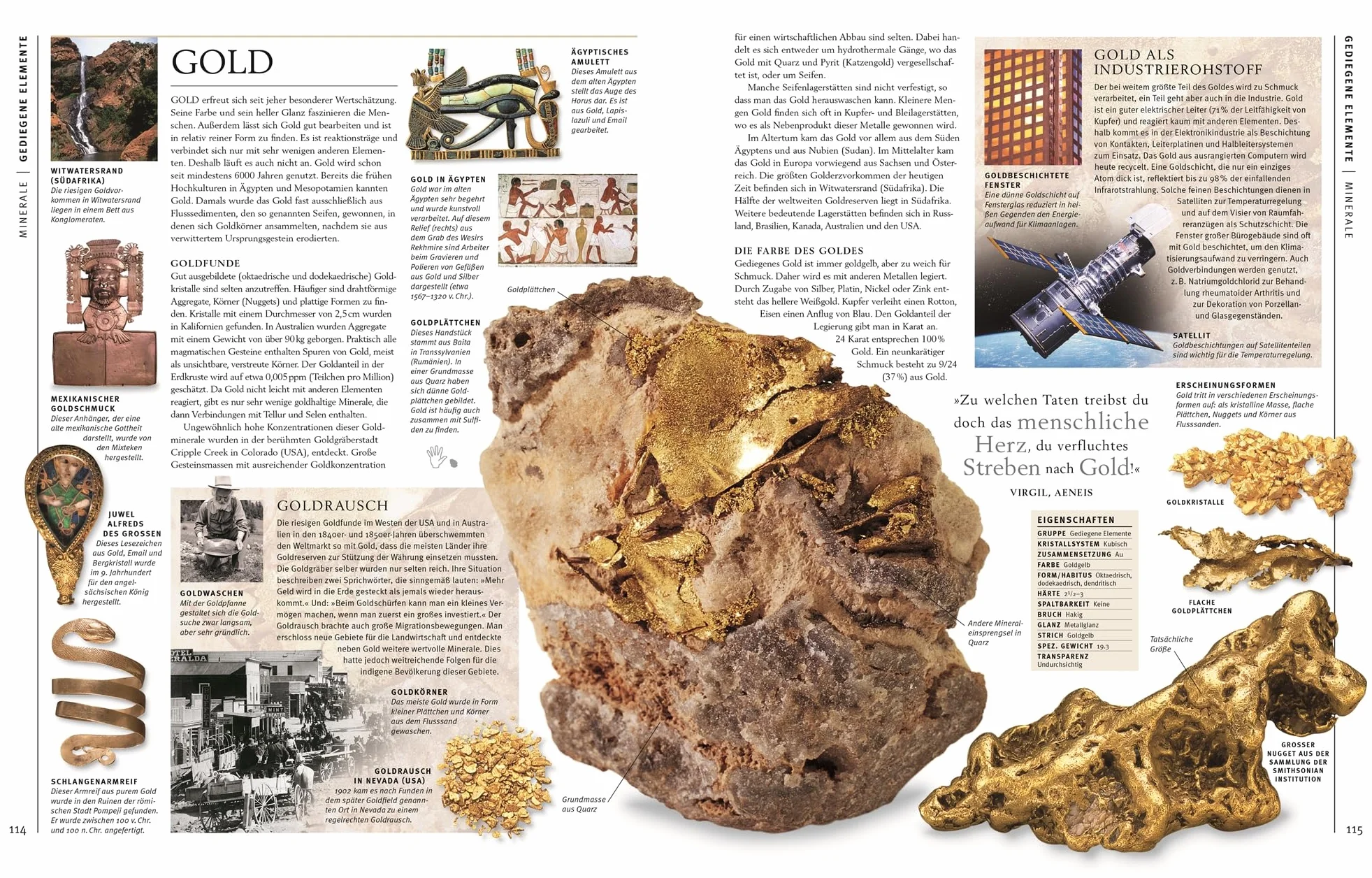 Steine & Mineralien: Über 500 faszinierende Gesteine, Minerale, Edelsteine und Fossilien. Mit mehr als 1200 spektakulären Farbfotos