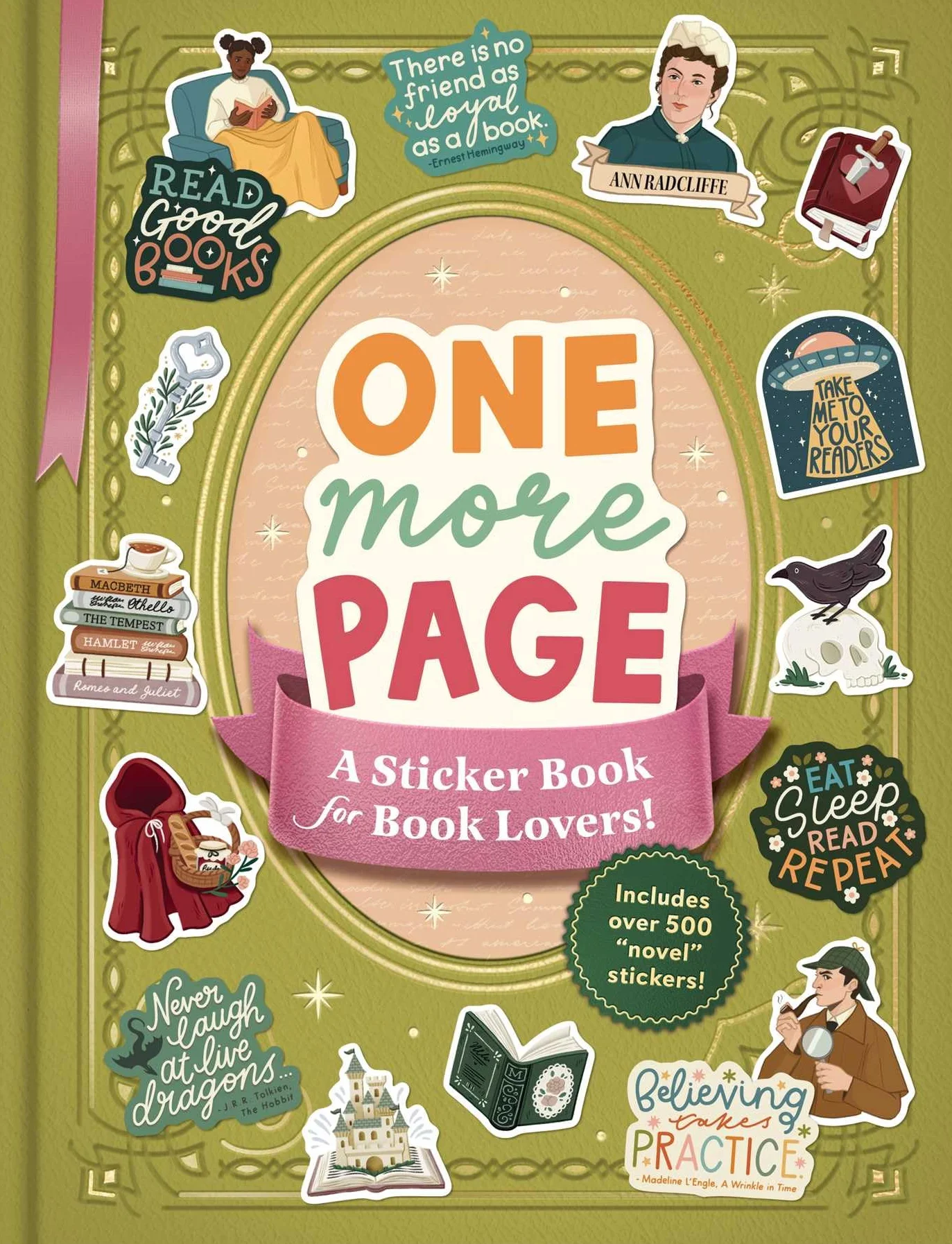 One More Page: A Sticker Book for Book Lovers!
