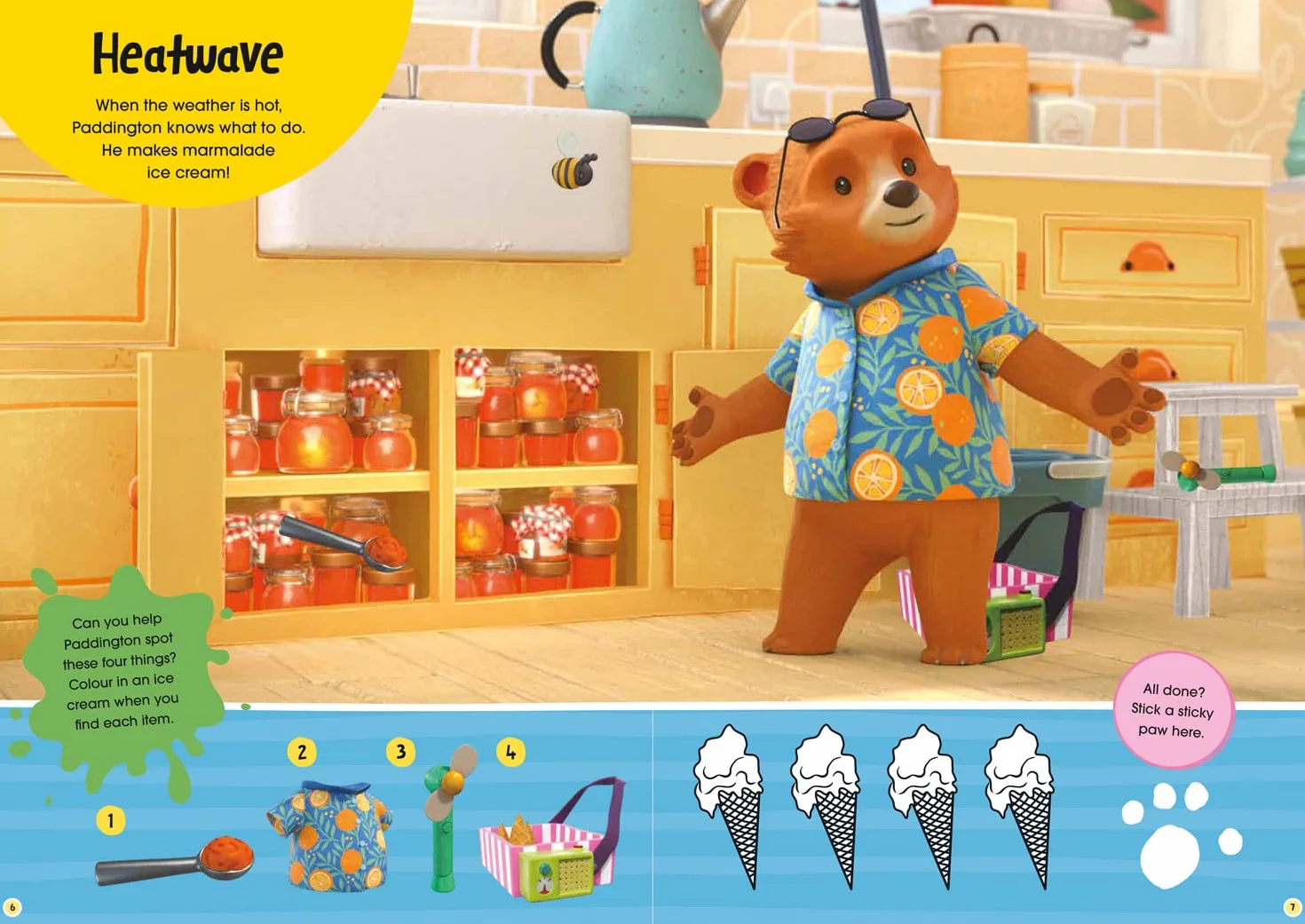 My Sticky Sticker Book: A fun illustrated kids activity book for early readers ages 3+