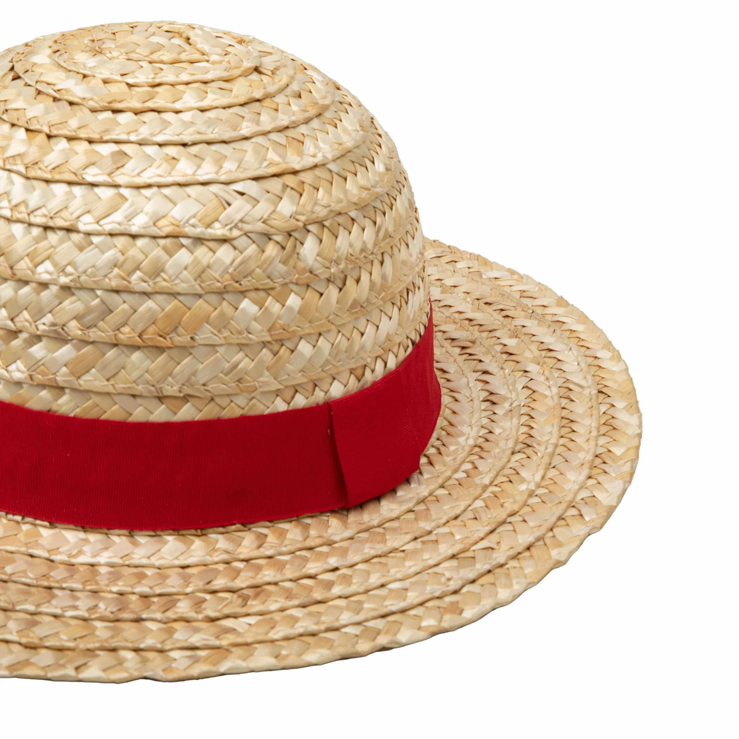 Cinereplicas One Piece - Luffy Słomkowy Kapelusz 58-61 cm - Oficjalna Licencja, Czerwony i jasnożółty, rozmiar uniwersalny