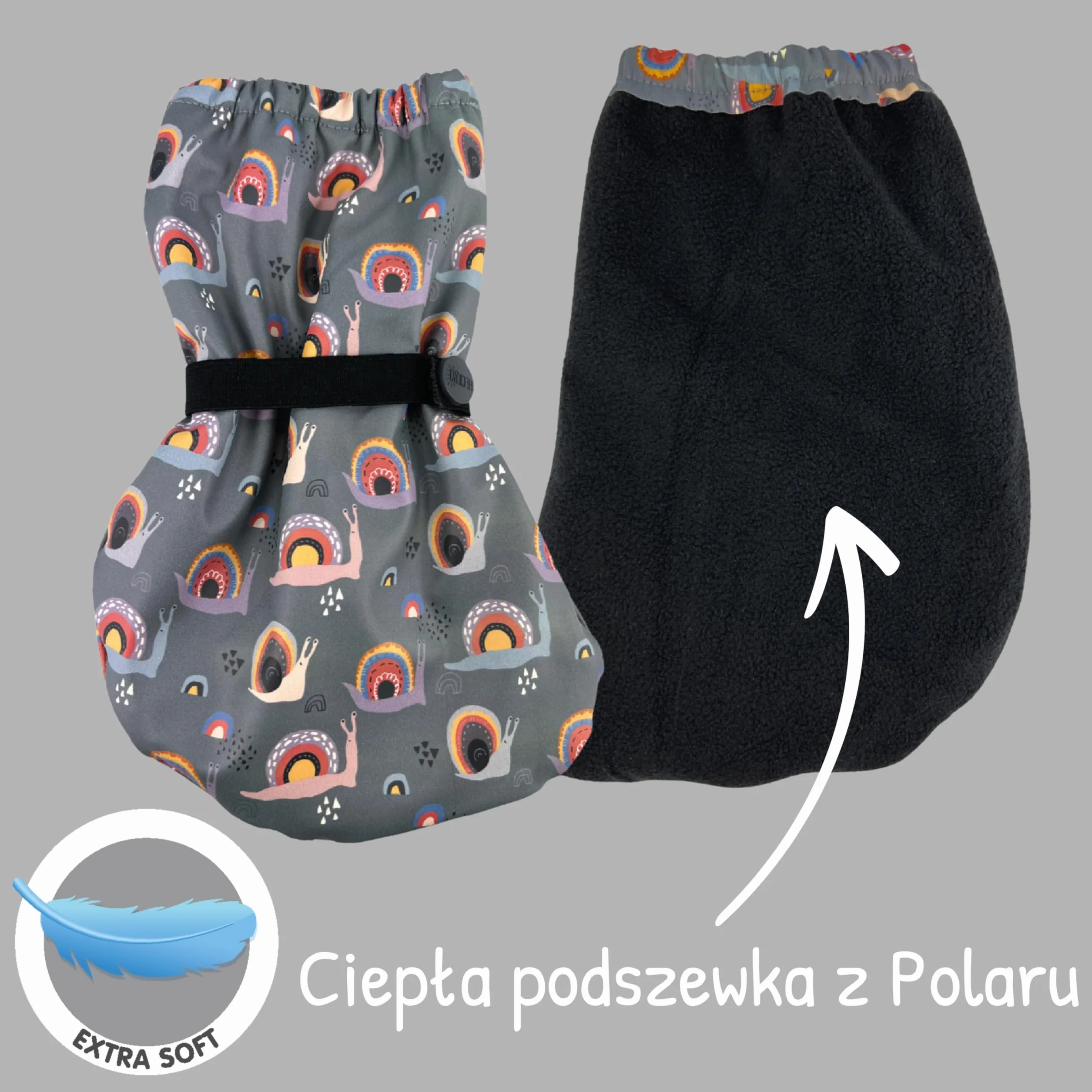 Buty przeciwdeszczowe HECKBO dla niemowląt od 3 do 24 miesięcy - wodoodporne z polarową podszewką - różne motywy - buty outdoorowe dla niemowląt i małych dzieci