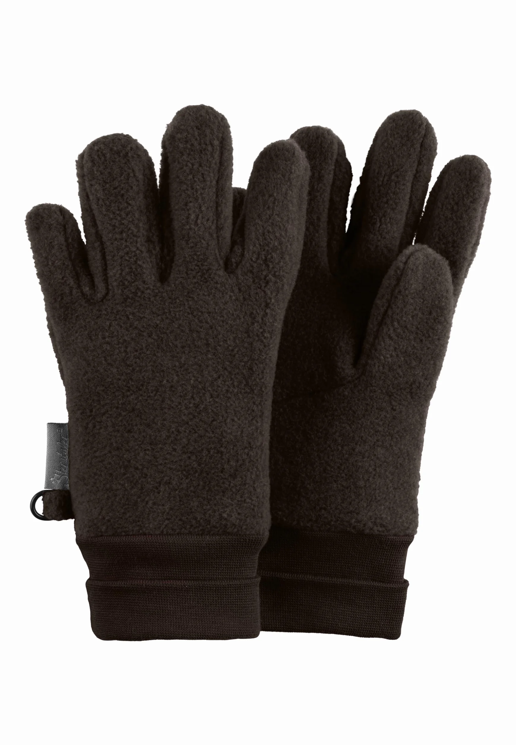 Sterntaler Rękawiczki z palcami, uniseks, ciemnobrązowe, rozmiar 7, ciemnobrązowy, 7