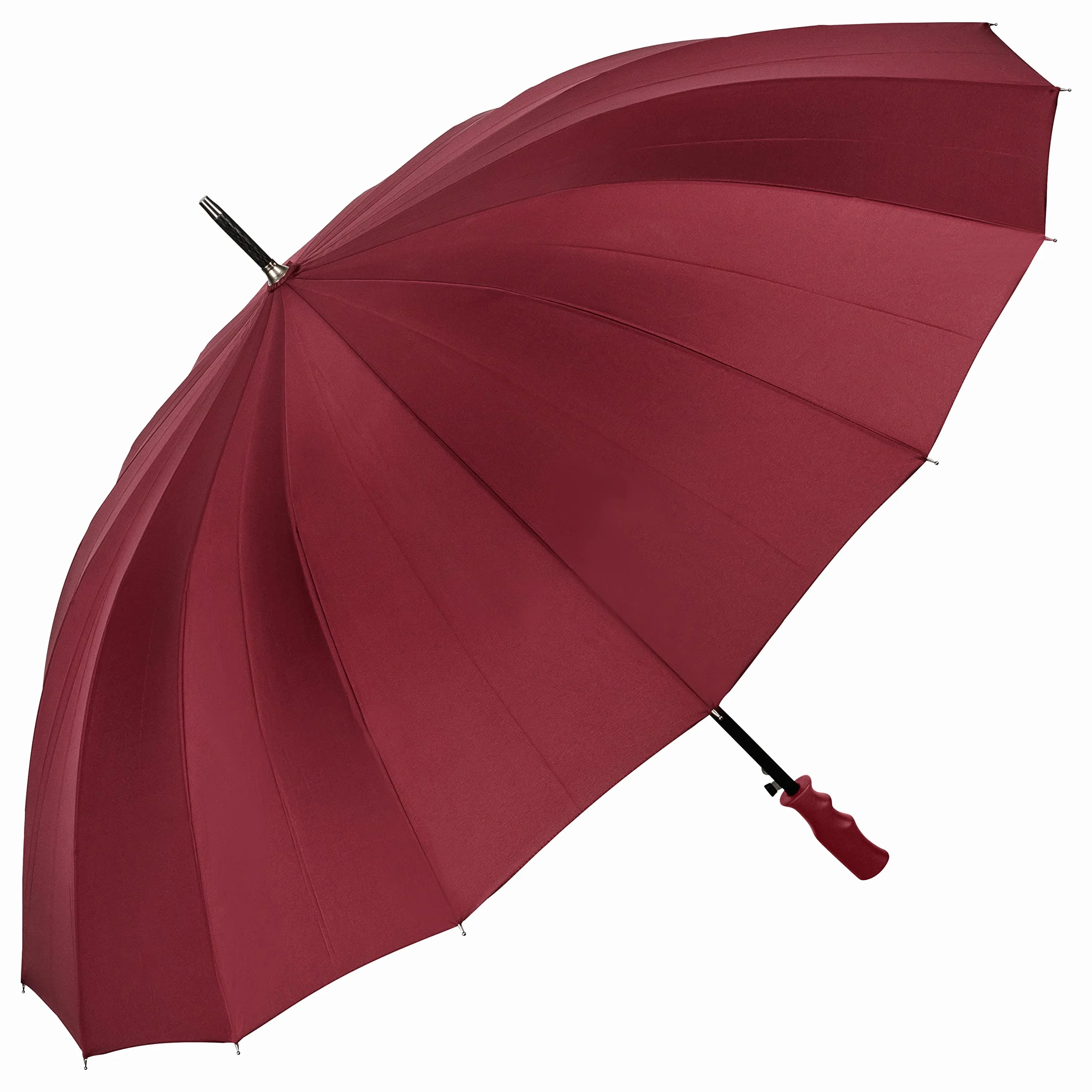 VON LILIENFELD Parasol XXL Ø 120 cm, duży format, automatyczne otwieranie, dla 2 osób, 16 segmentów, Cleo