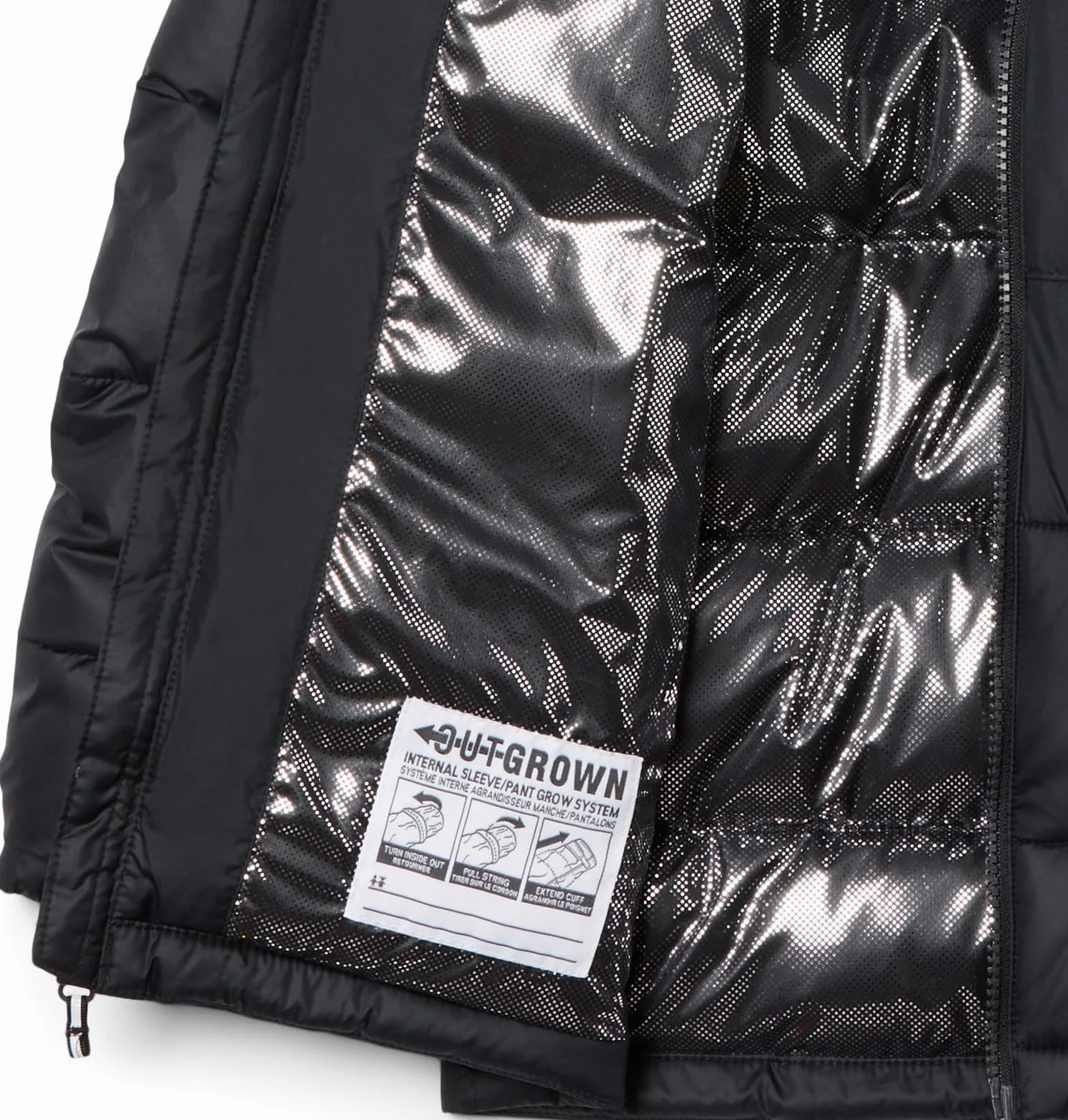 Columbia Wyściełana kurtka Youth Unisex Pike Lake™ II Hooded Jacket
