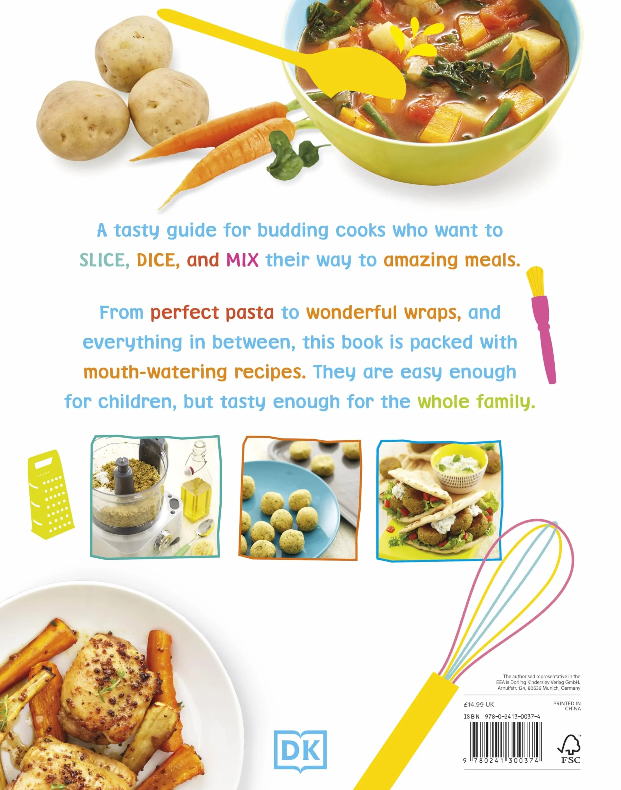Cooking Step By Step: More than 50 Delicious Recipes for Young Cooks