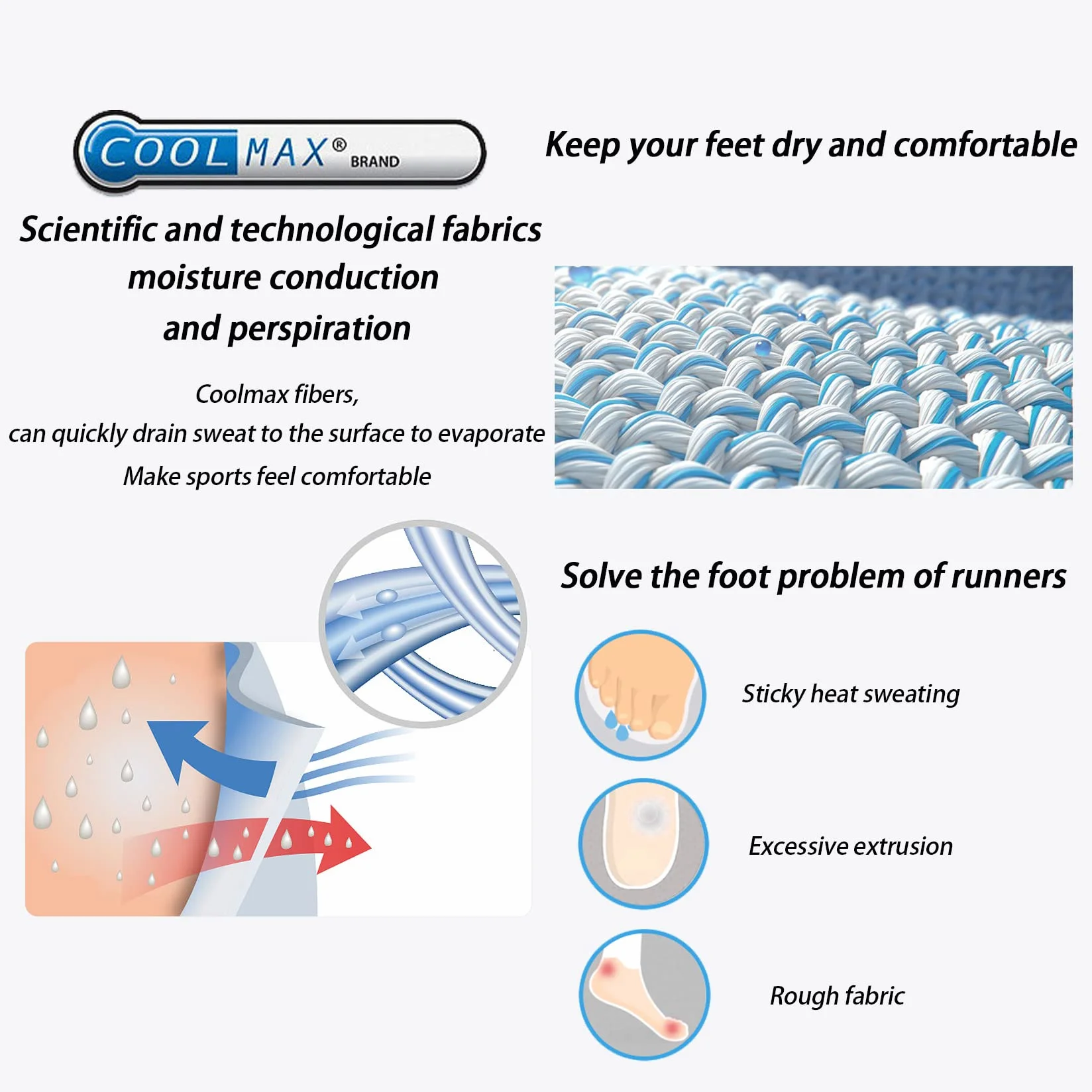 Toe Socks Liner Crew Socks Dla Mężczyzn Kobiety Coolmax Five Finger Socks 3 Pary Running Socks