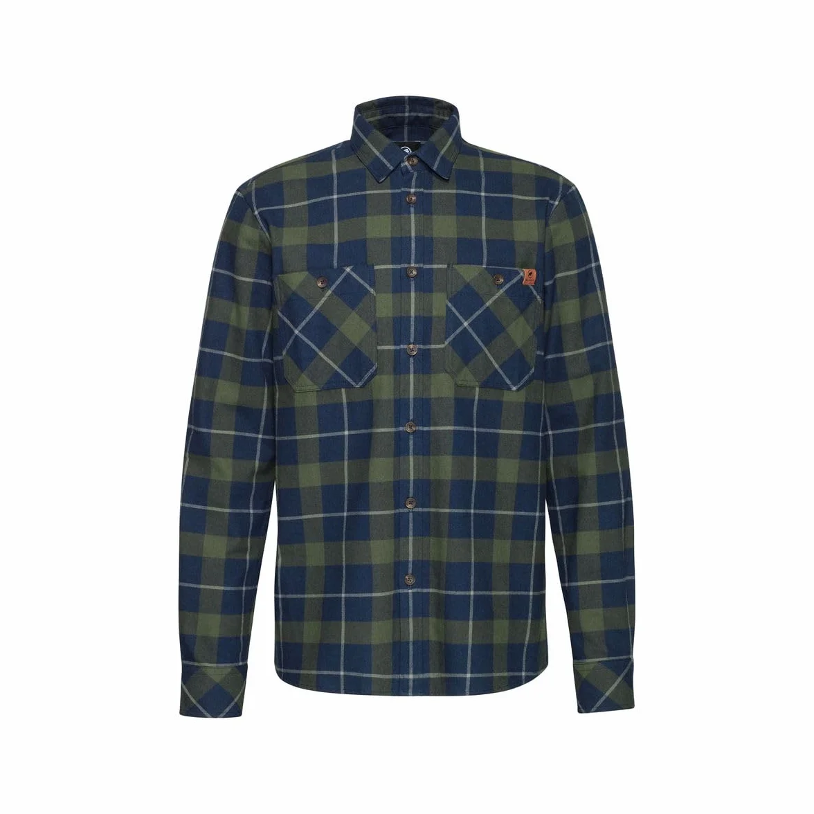Mammut Alvra Koszulka z długim rękawem Mężczyźni marine-dark marsh XL