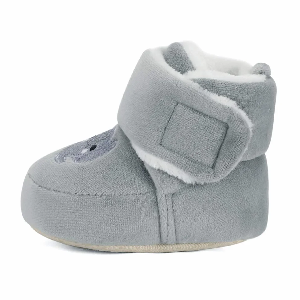 Matt Keely Baby Boys Girls Cartoon Antypoślizgowa miękka podeszwa Grube pantofle Buty do łóżeczka dziecięcego dla malucha gąsienicowego buty zimowe z pluszową podszewką