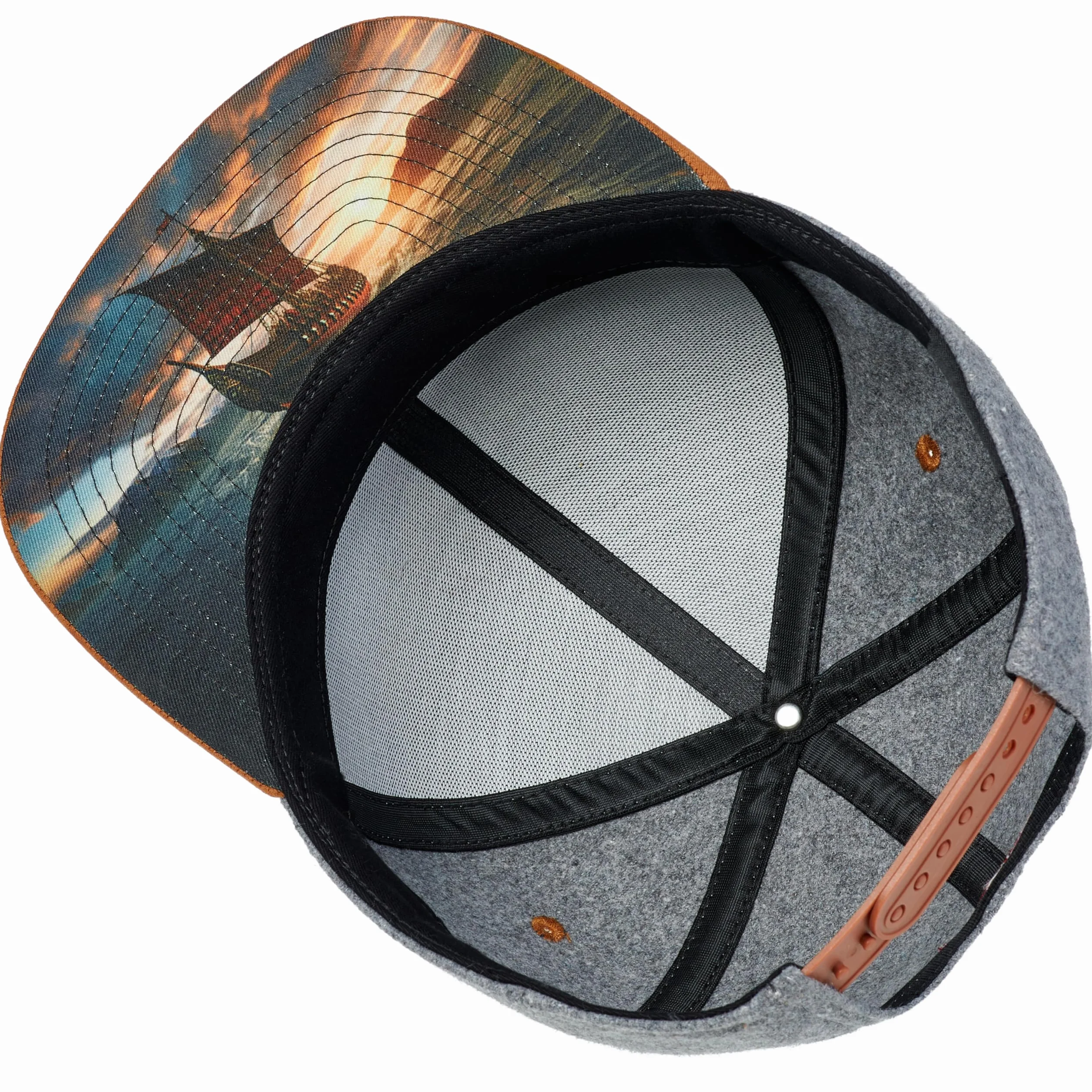 Cadency® Czapka snapback, męska i damska, czapki, czapka baseballowa, baseballówka z prostym daszkiem, regulowany rozmiar, uniseks, Rozmiar uniwersalny