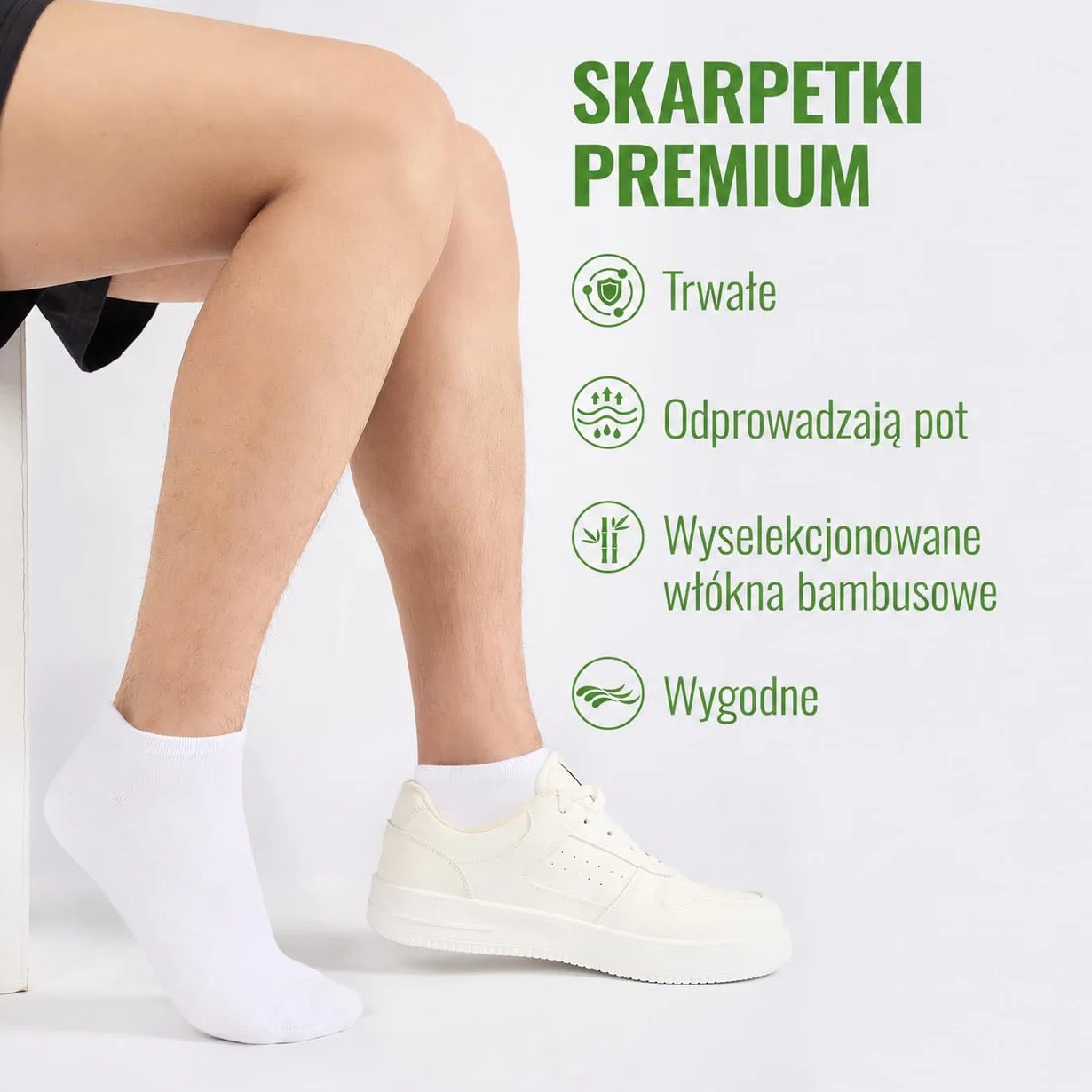 10/20 Par Skarpetki Krótkie Bambusa Dla Mężczyzn I Kobiet – Wygodne, Oddychające, Krótkie Skarpety Letnie do Kostki, Unisex, Idealne na Co Dzień, Czarny, Biały, Szary, Niebieski