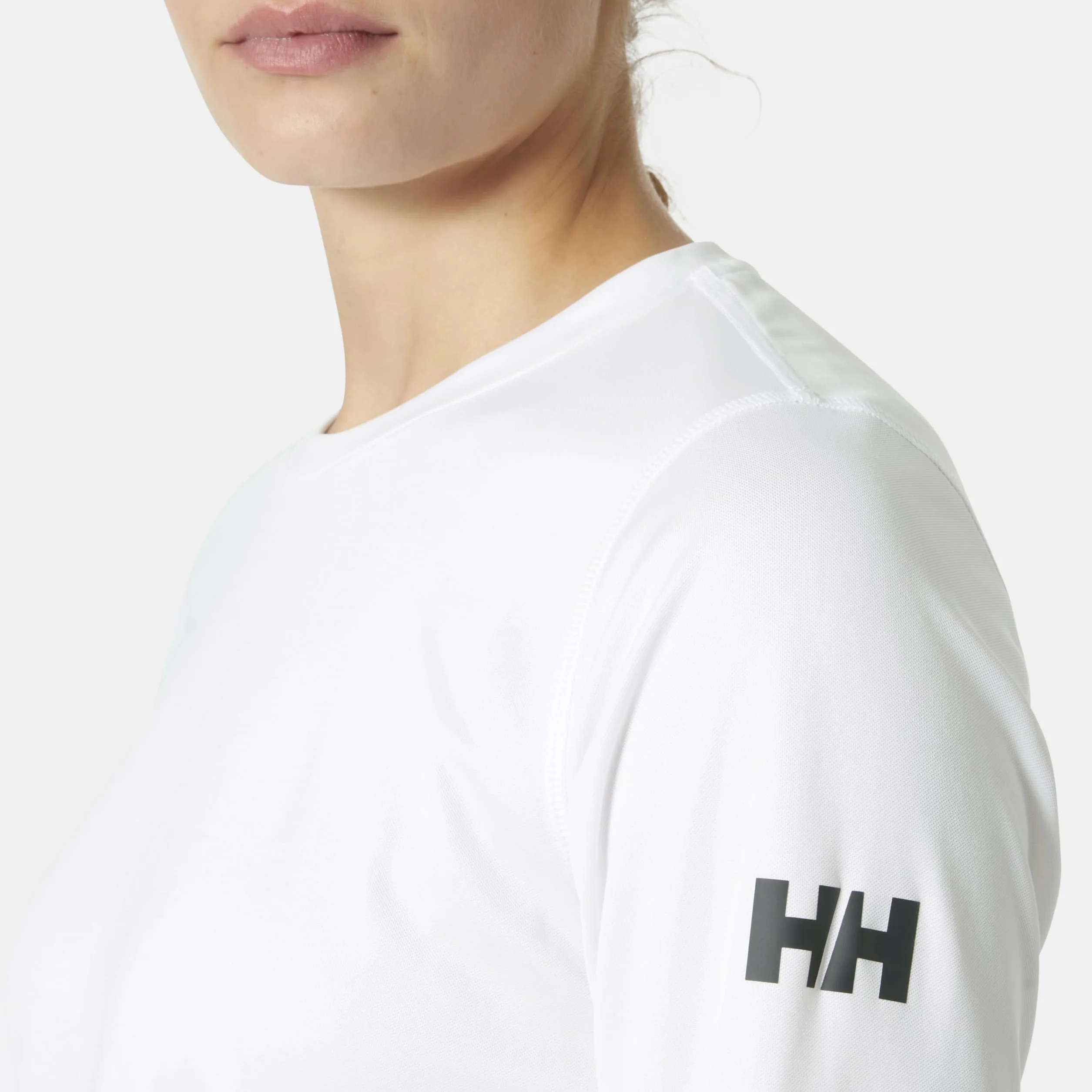 Helly Hansen Damska W HH Tech Crew LS 2.0, biała, L