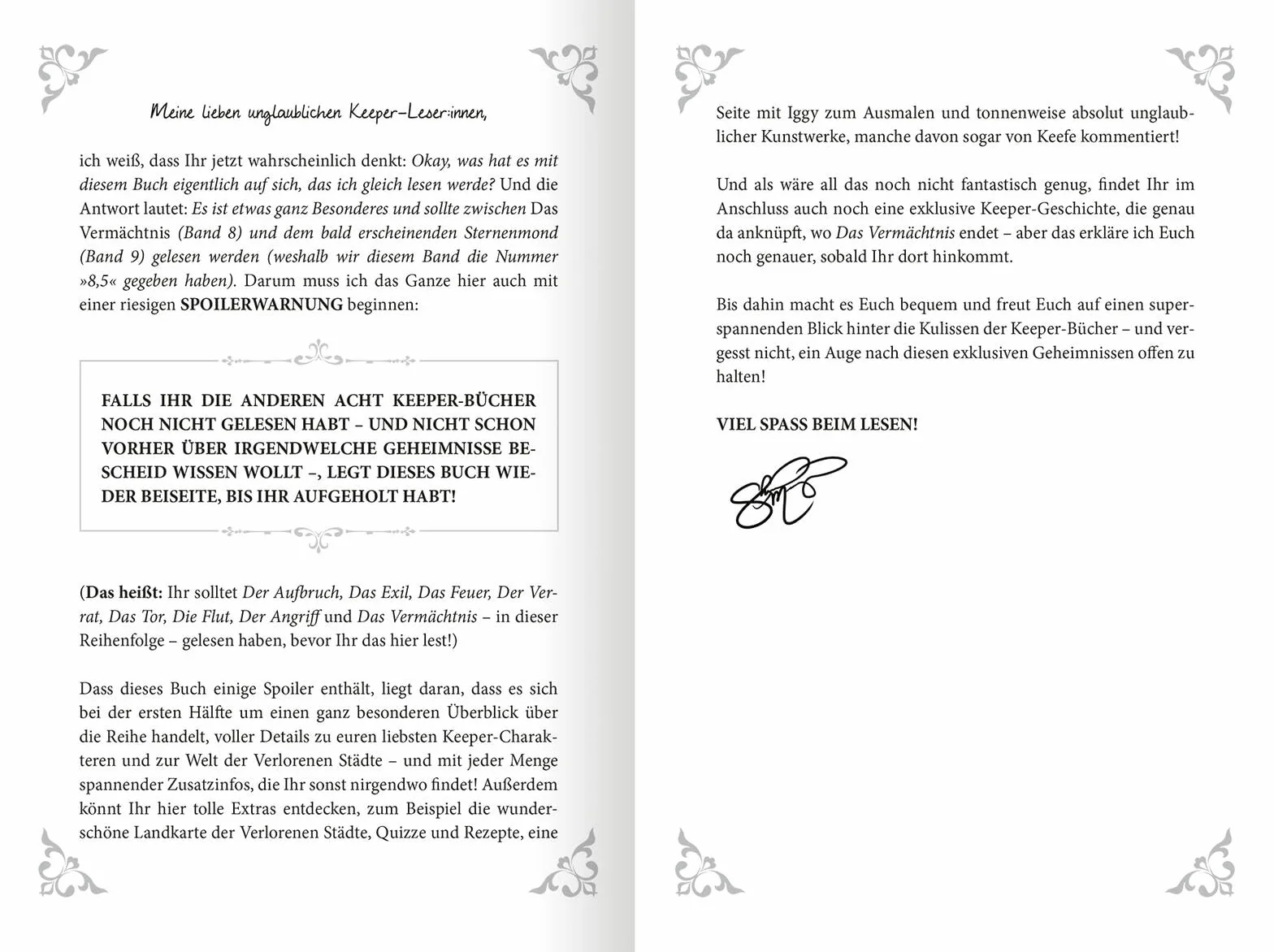 Keeper of the Lost Cities - Entschlüsselt (Band 8,5) (Keeper of the Lost Cities): Die Fortsetzung - mit vielen Extras!