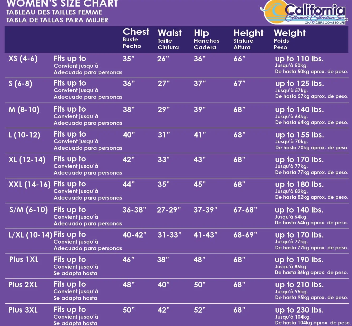 California Costumes Kostiumy dla dorosłych Kobiety Sedusa (1 w zestawie)
