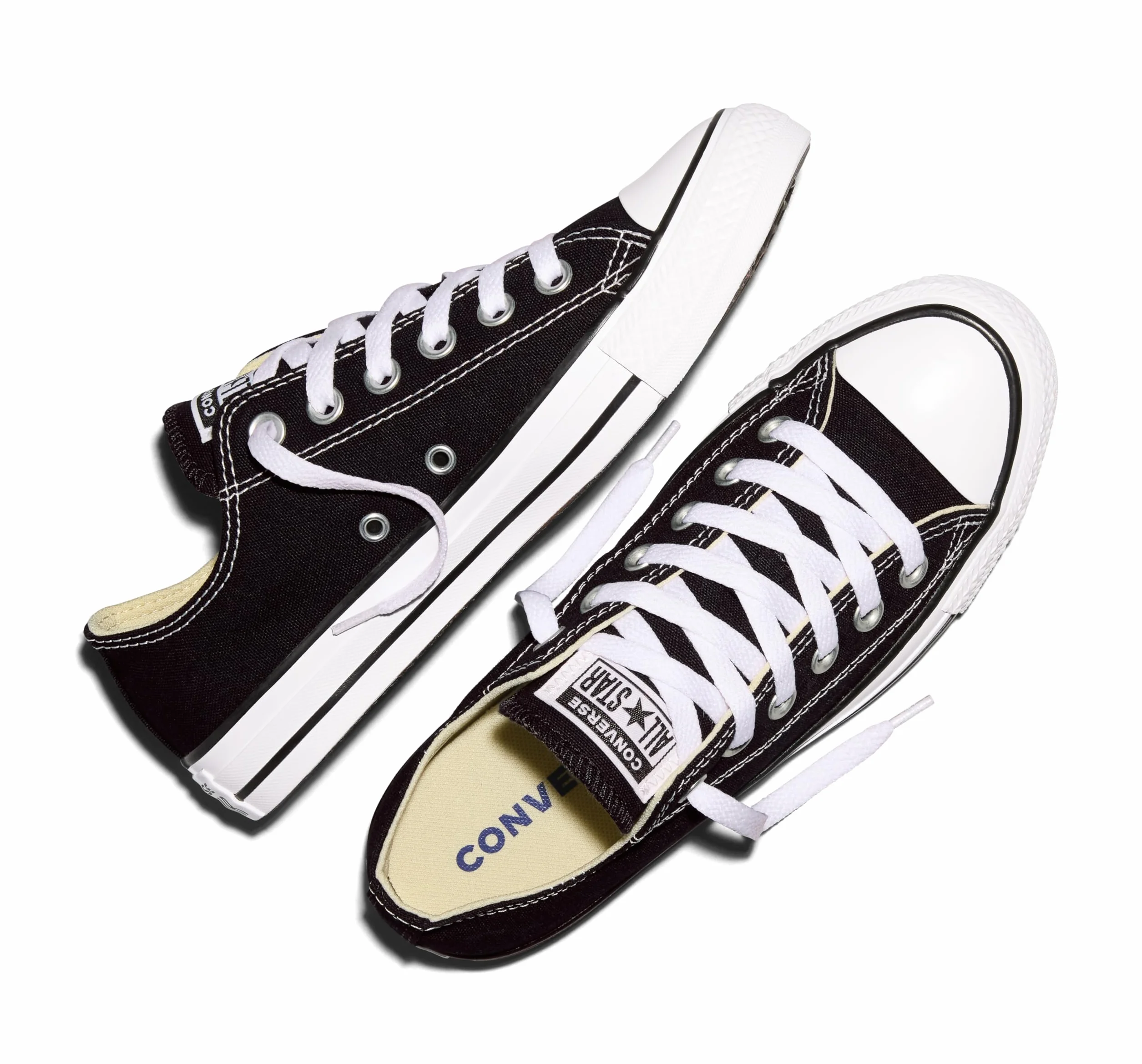 Converse All Star Monochrome Cuir Ox Trampki Mezczyzni Biały Trampki Niskie Shoes