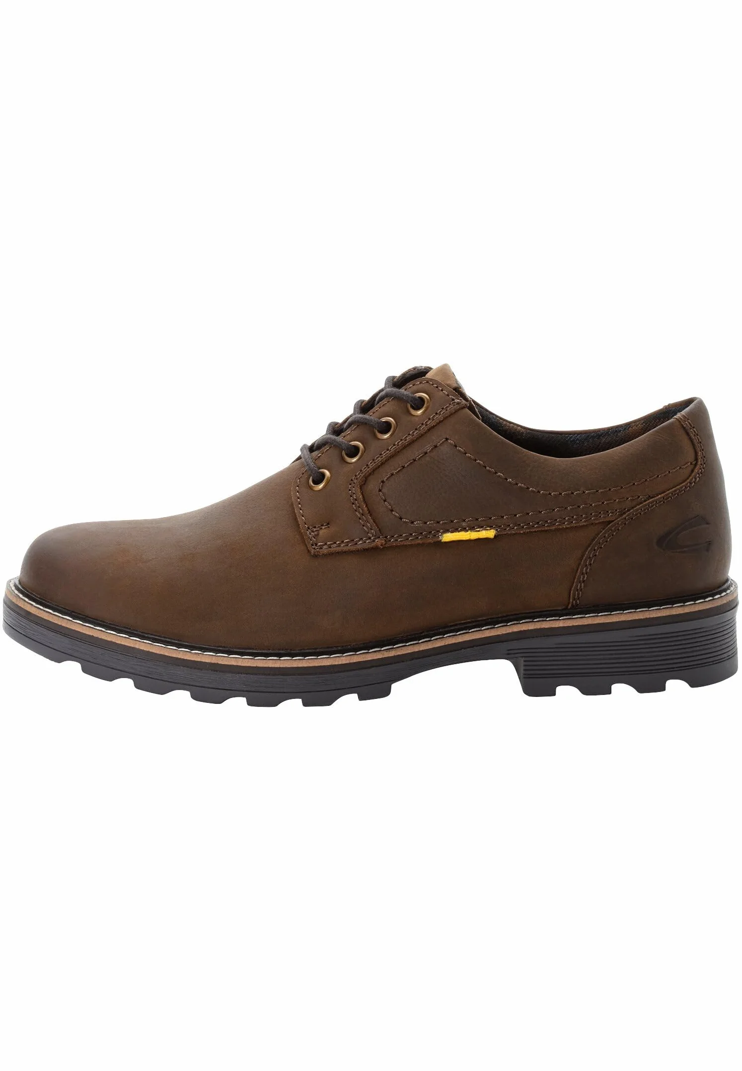 camel active Flow Oxford męskie buty sznurowane z prawdziwej skóry