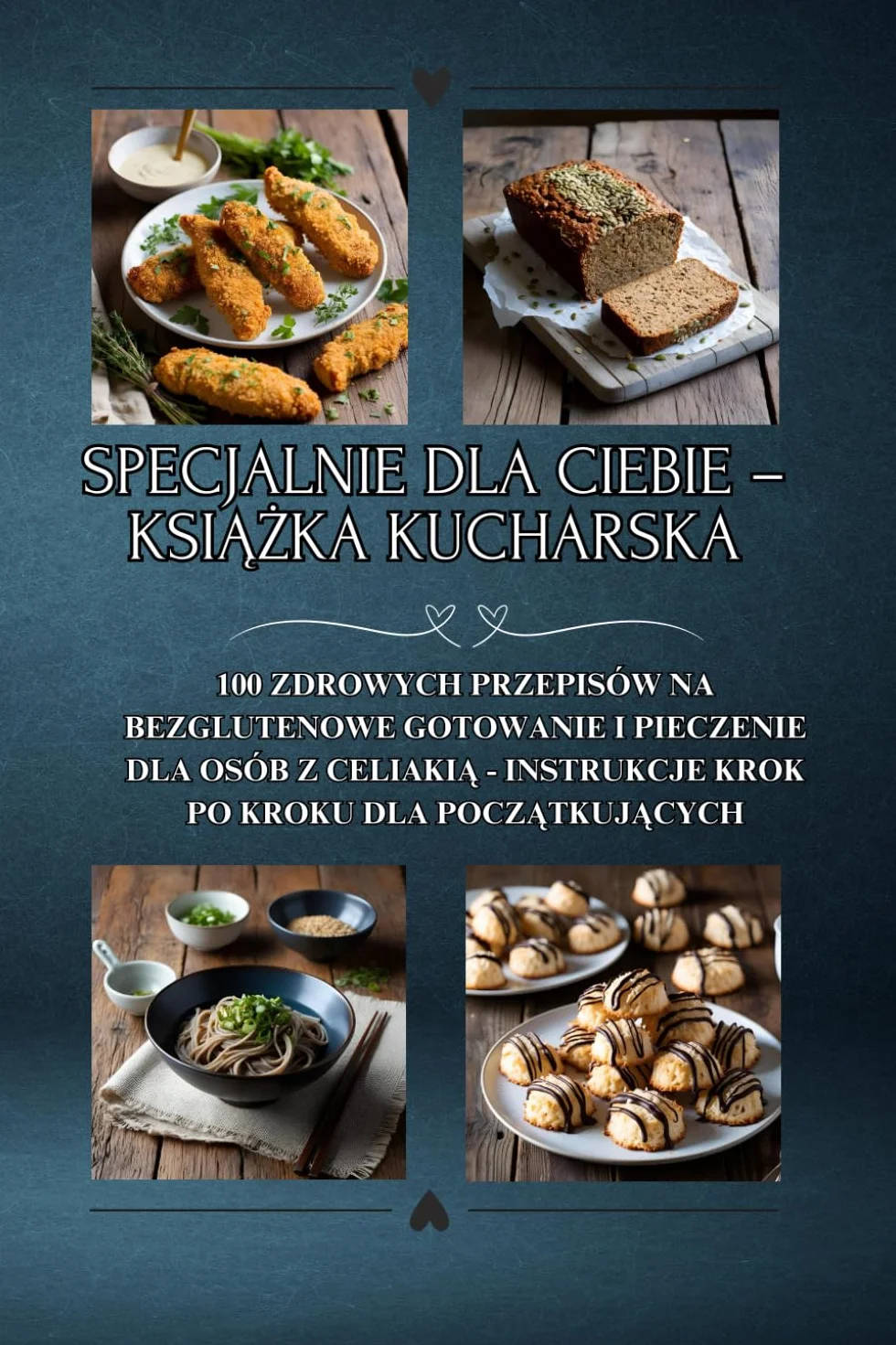 Specjalnie dla Ciebie – książka kucharska: 100 zdrowych przepisów na bezglutenowe gotowanie i pieczenie dla osób z celiakią - instrukcje krok po kroku dla początkujących