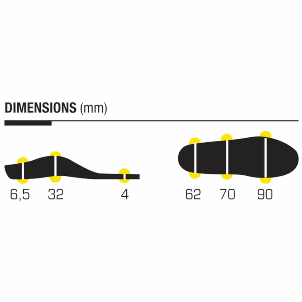 Sidas 3D Comfort anatomiczna wkładka, uniseks