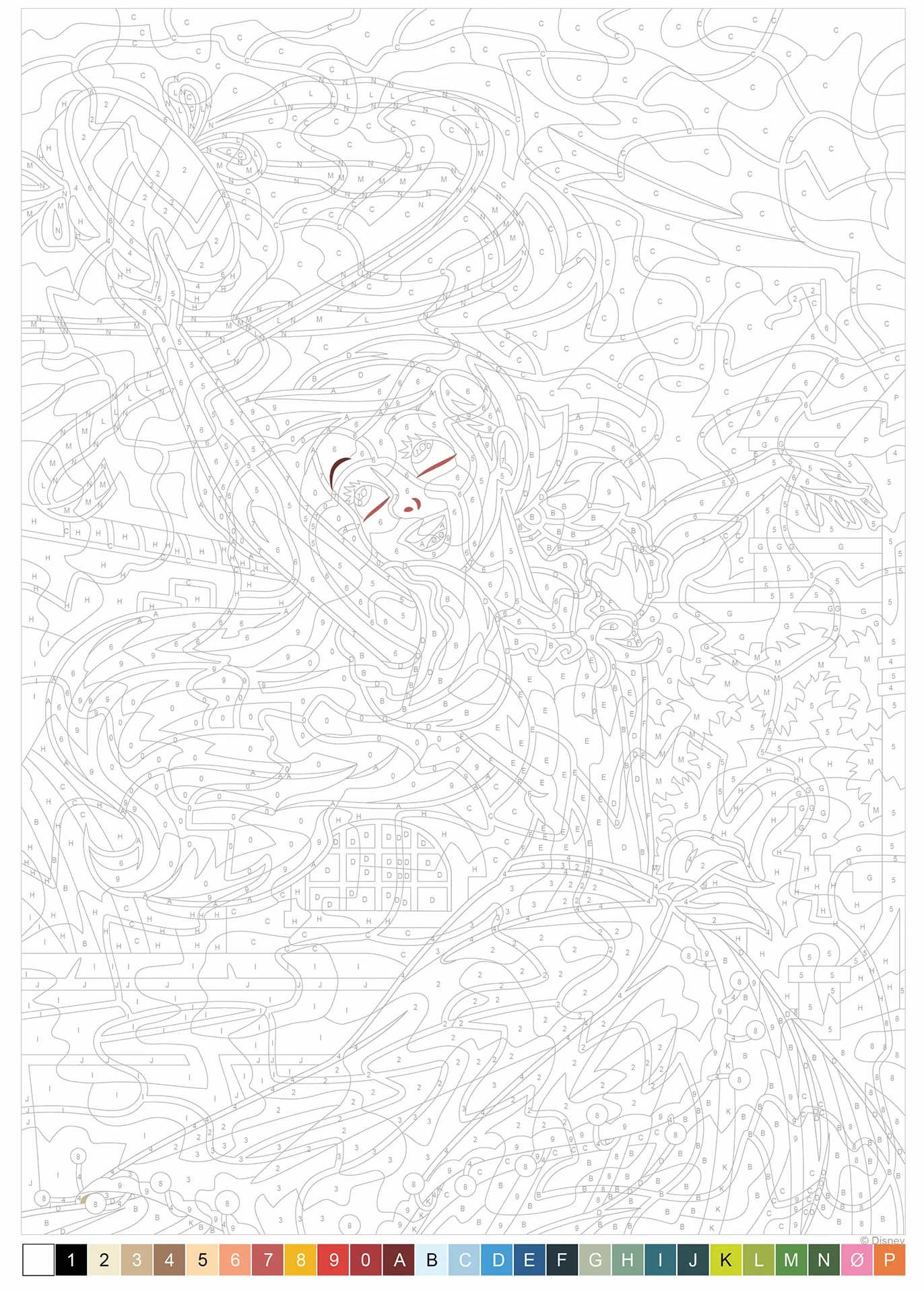 Coloriages Mystères Disney - Spécial film : La Petite Sirène: 50 coloriages mystères inédits