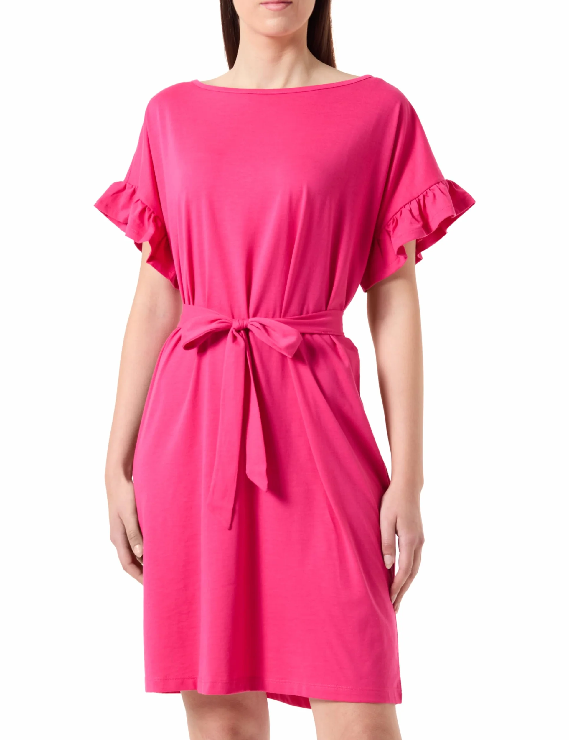 Vila Sukienka Kobiety Visummera Boat Neck S/S Dress/R