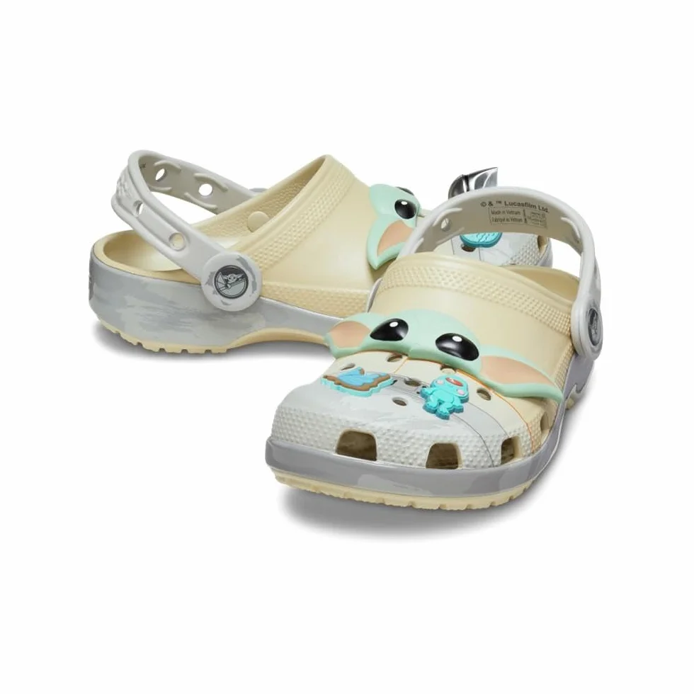 Crocs Uniseks - dzieci Grogu Classic Clog KChodak