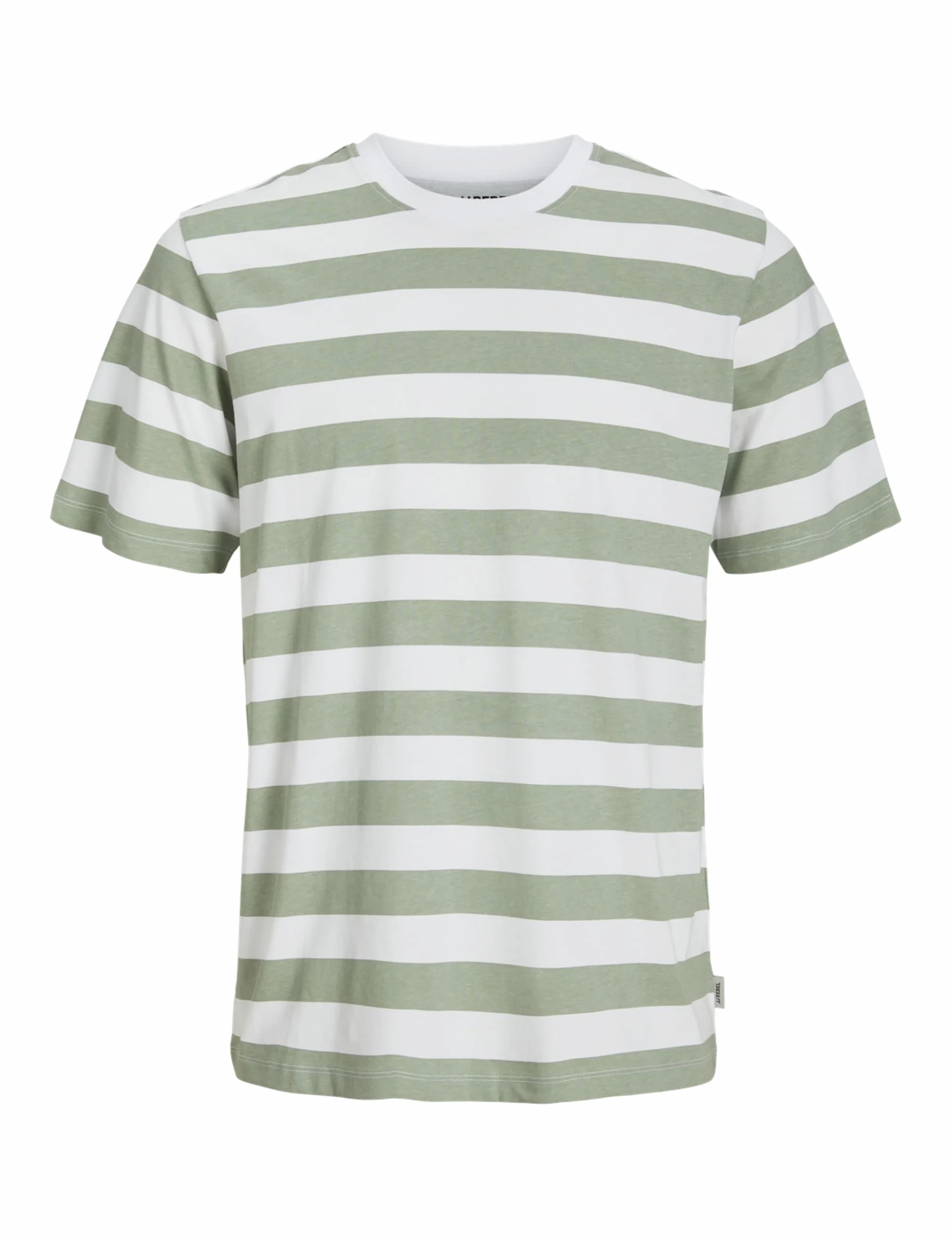 JJ REBEL Jrebline Tee SS Crew Neck, biały, M
