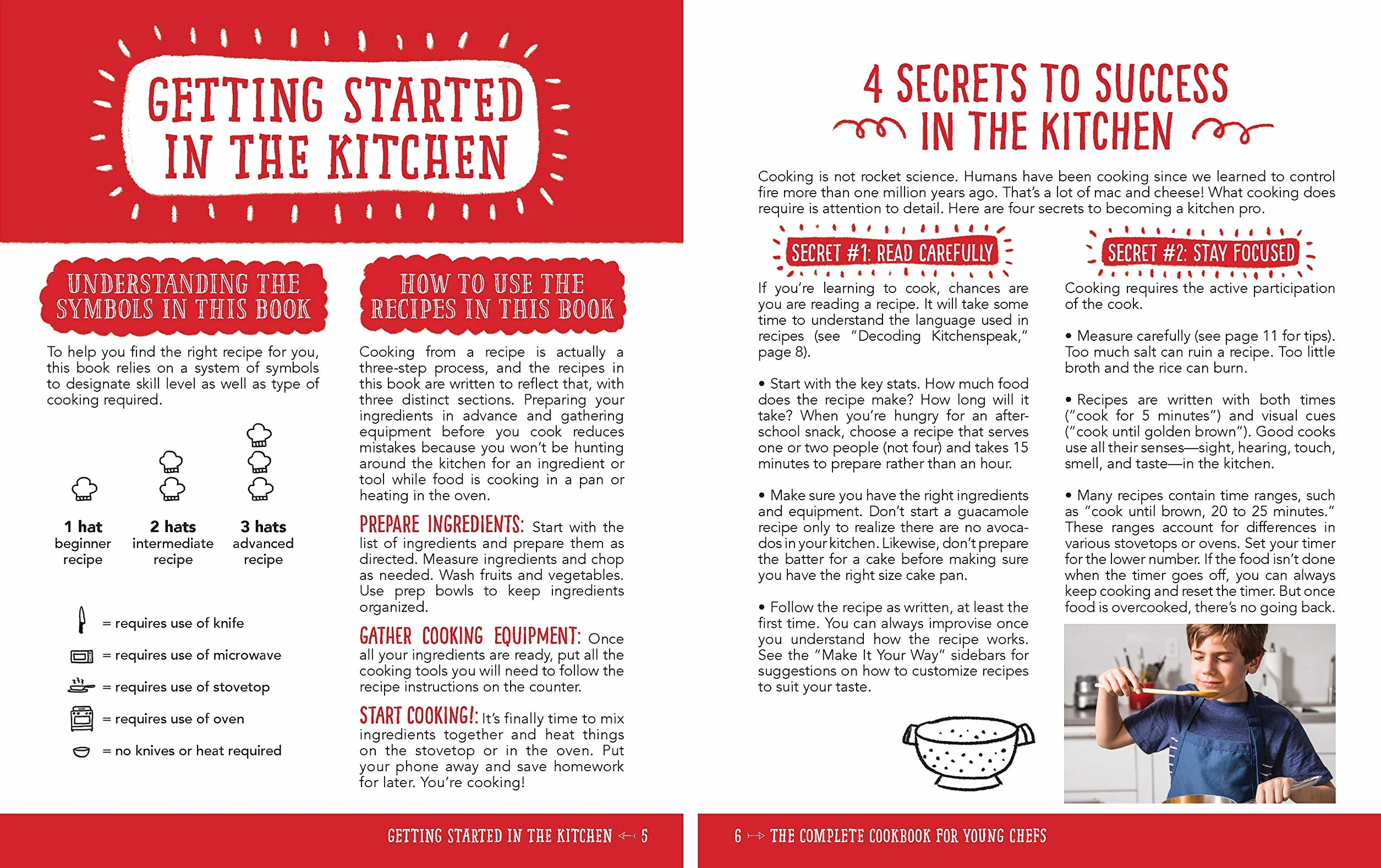The Complete Cookbook for Young Chefs: 100+ Recipes That You'll Love to Cook and Eat