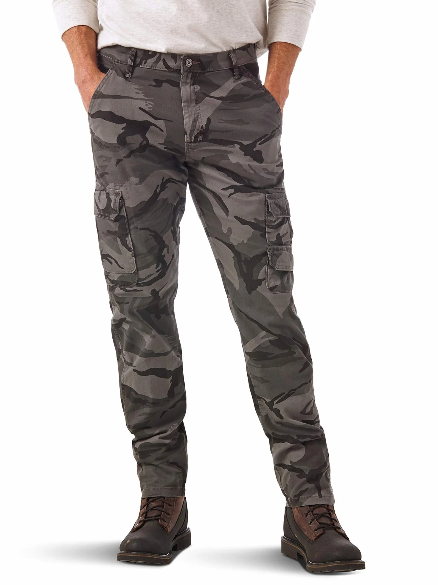 Wrangler Authentics Regular Tapered Cargo Pant - Spodnie Mężczyźni