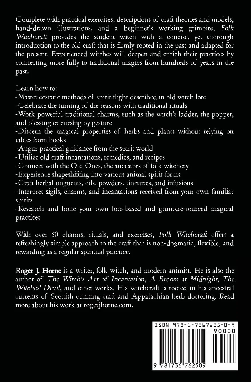 Folk Witchcraft: A Guide to Lore, Land, & the Familiar Spirit: A Guide to Lore, Land, and the Familiar Spirit for the Solitary Practitioner