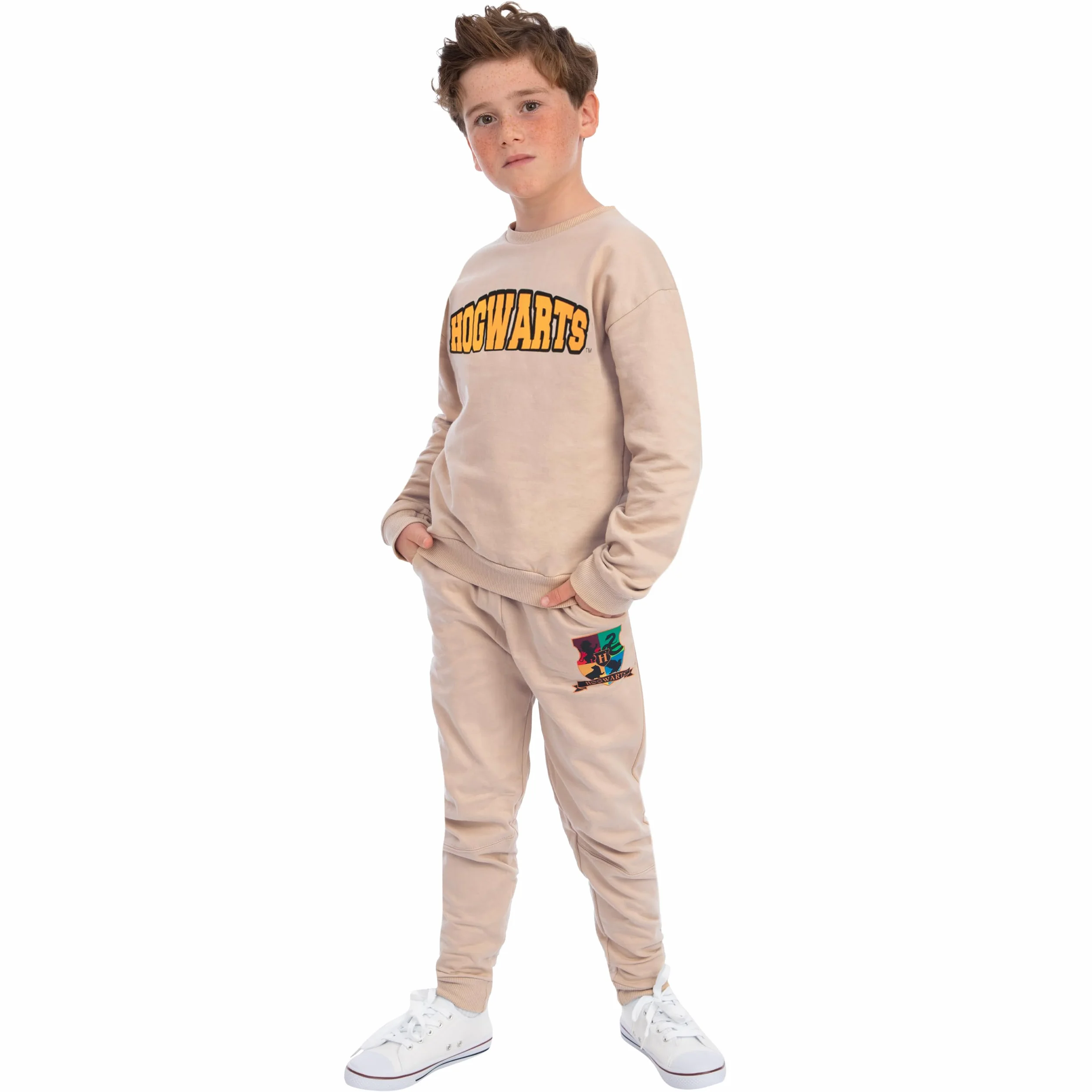 Harry Potter Zestaw Bluza I Spodnie Dresowe Dla Chłopców, Dwuczęściowy Strój Hogwarts, Odzież Chłopięca Hogwarts