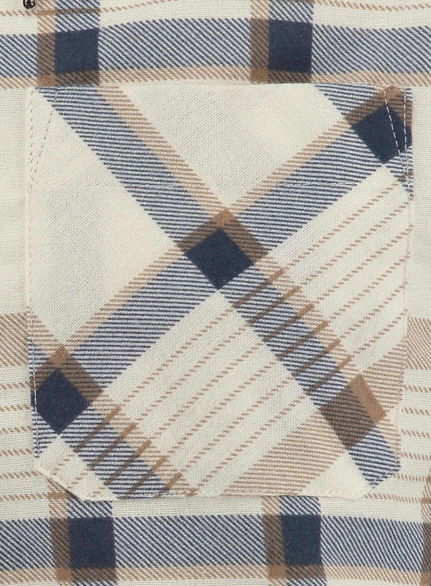 KEY LARGO Koszula Mężczyźni Klcatania 1/1 Hoodie-checks
