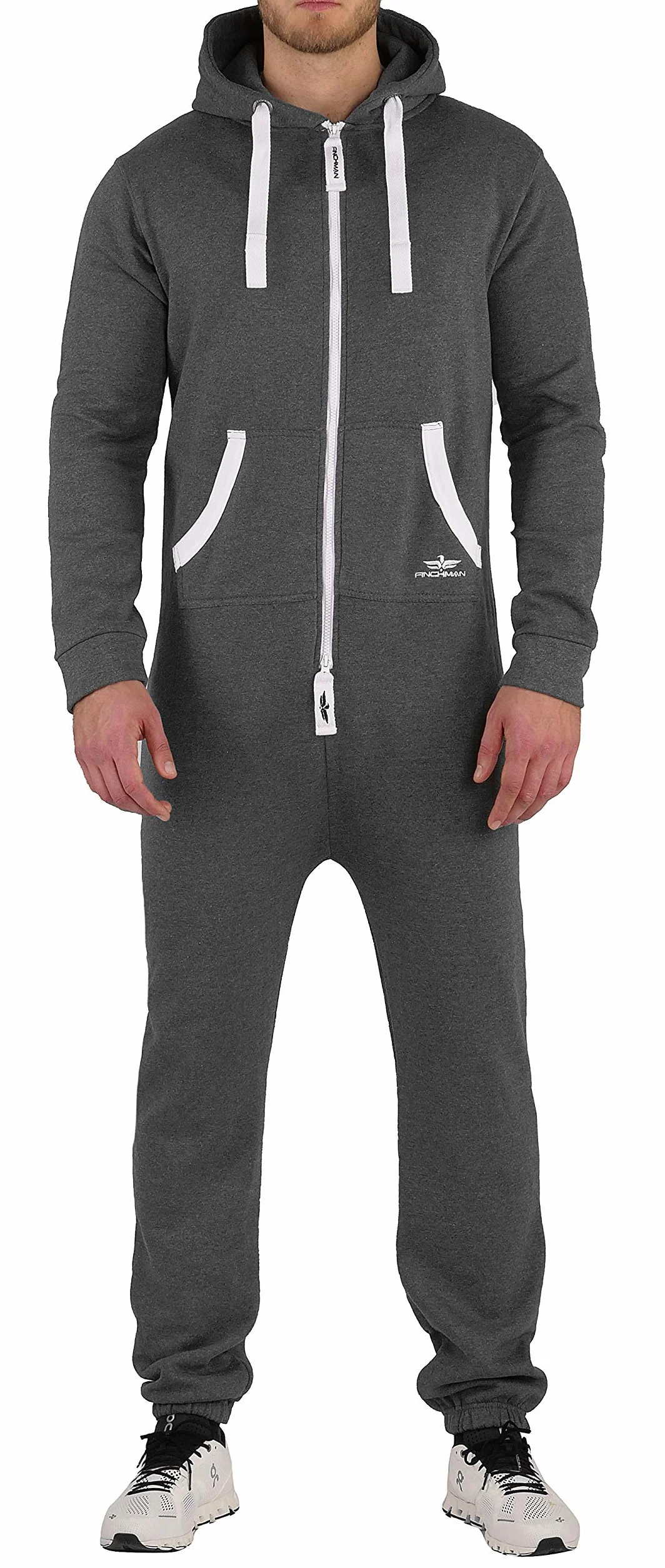 Finchman FMJ18 Męski kombinezon do joggingu, dres treningowy, kombinezon domowy, ciepły zimowy