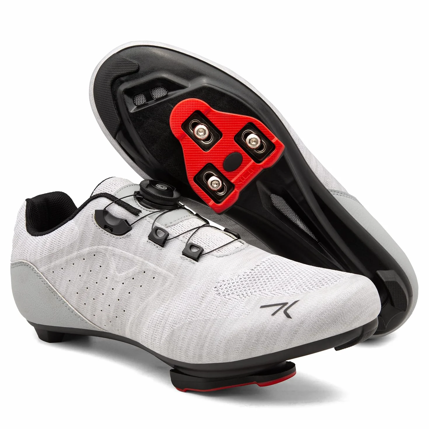 Feyenold Buty rowerowe unisex - kompatybilne z Peloton, SPD/SPD-SL i pedały Look do treningu wewnątrz/na zewnątrz