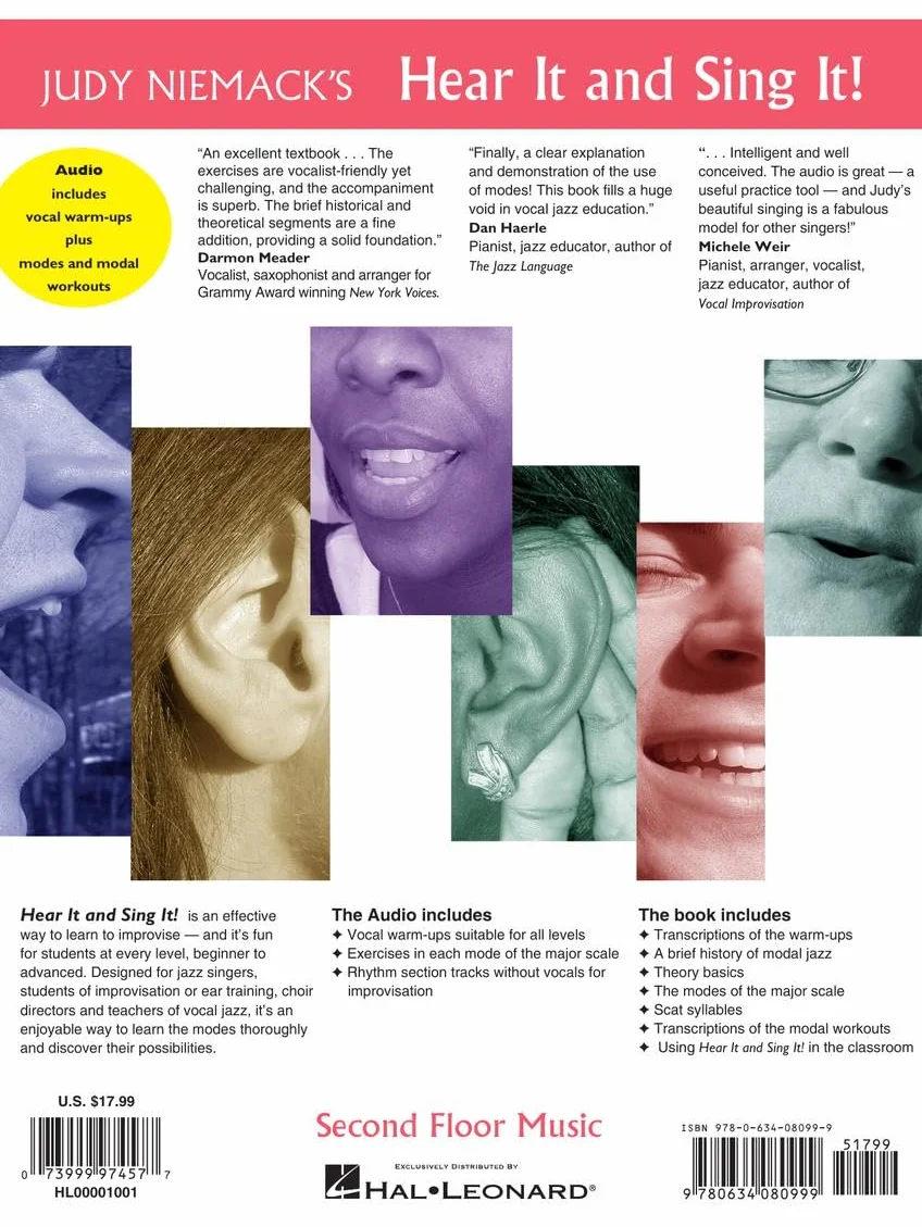 Judy niemack : hear it and sing it! exploring modal jazz - recueil + enregistrement(s) en ligne
