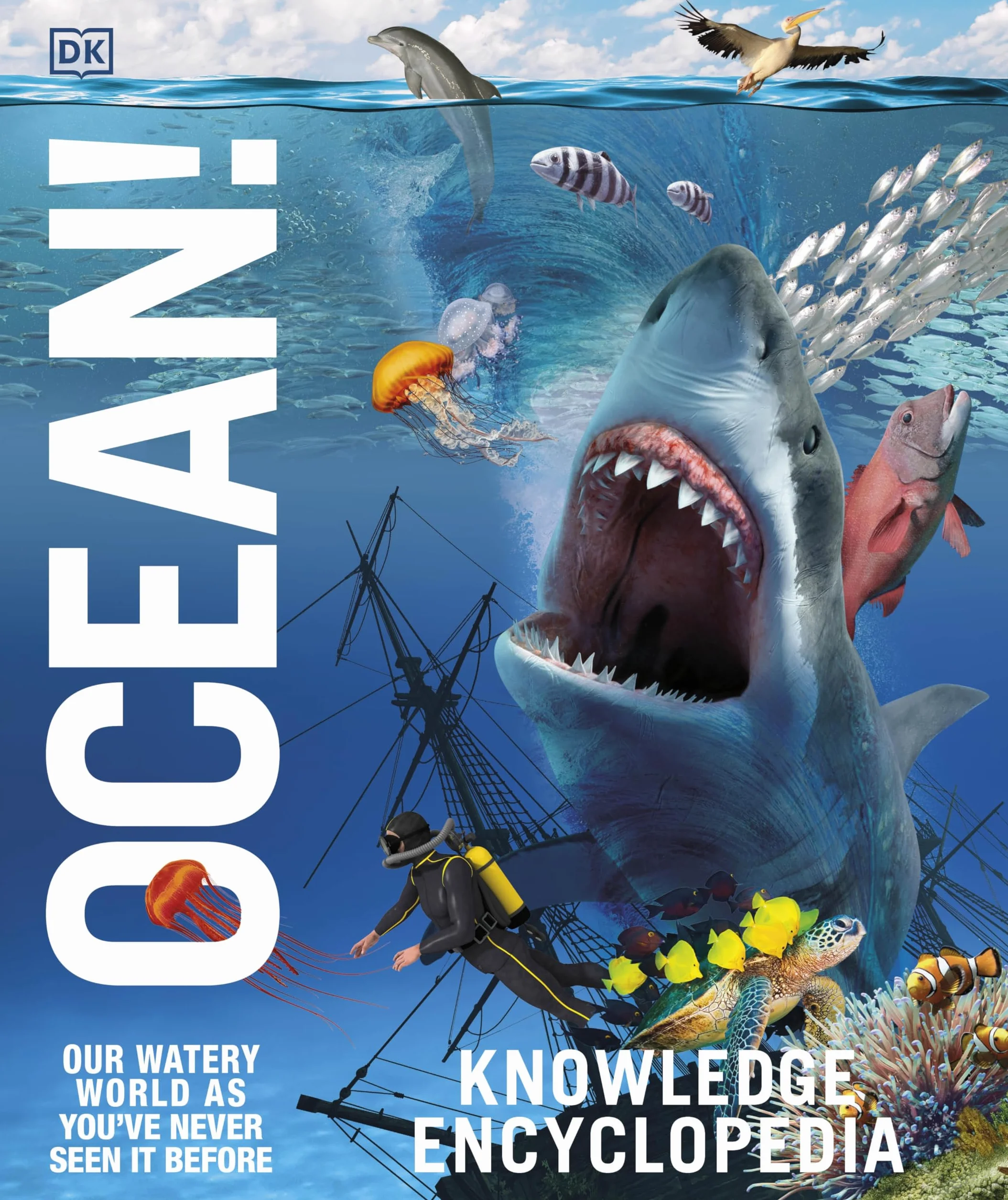 Knowledge Encyclopedia Ocean!: Our Watery World As You've Never Seen It Before (Knowledge Encyclopedias)