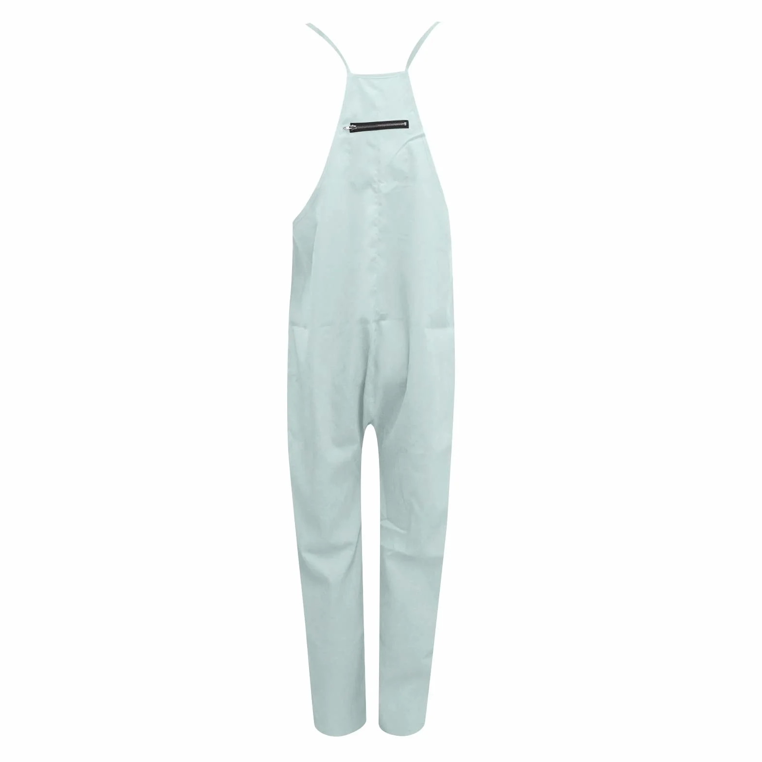 Spaghetti ramiączka kombinezony damskie na co dzień luźne lekkie kombinezony dekolt w serek bez rękawów haremki spodnie robocze kombinezon vintage plus size ogrodniczki wypoczynkowe wakacje plaża