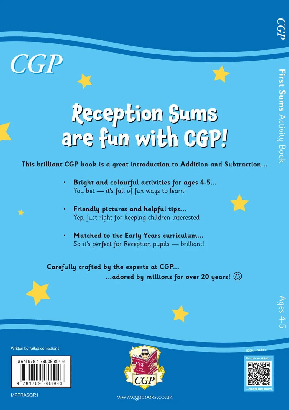 First Sums Activity Book for Ages 4-5 (Reception)