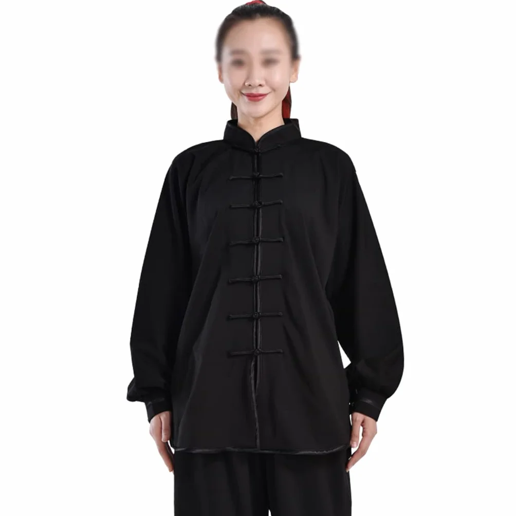 Ciepłe ubrania Tai Chi Aksamitny strój do sztuk walki Chińskie ubrania Kung Fu Garnitur Wushu Chiński mundur Wing Chun