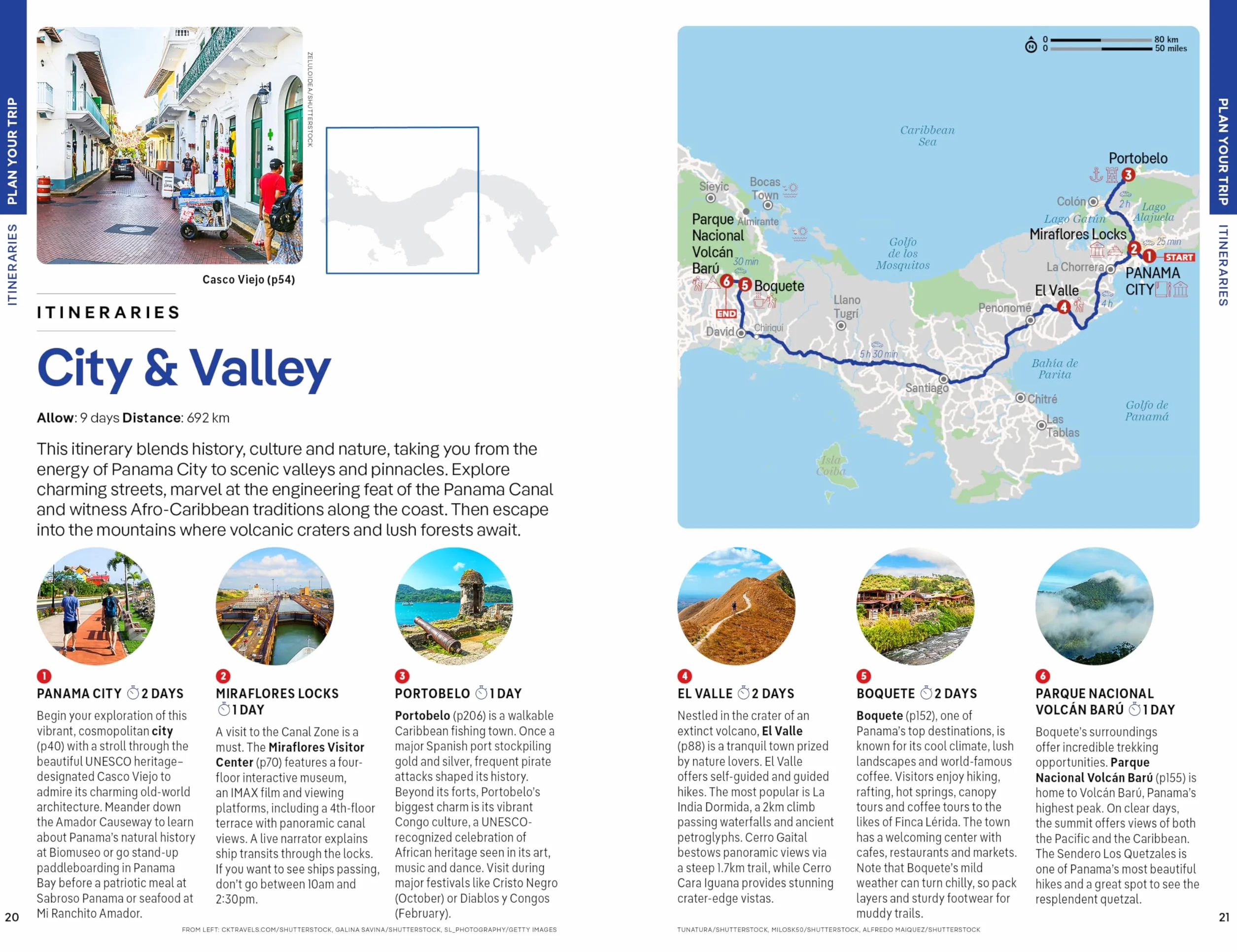 Panama 11ed -anglais-: Plan the Trip of a Lifetime | Detailed Itineraries & Maps | Insider Tips | Covers Panama City, Bocas del Toro, Darien and more