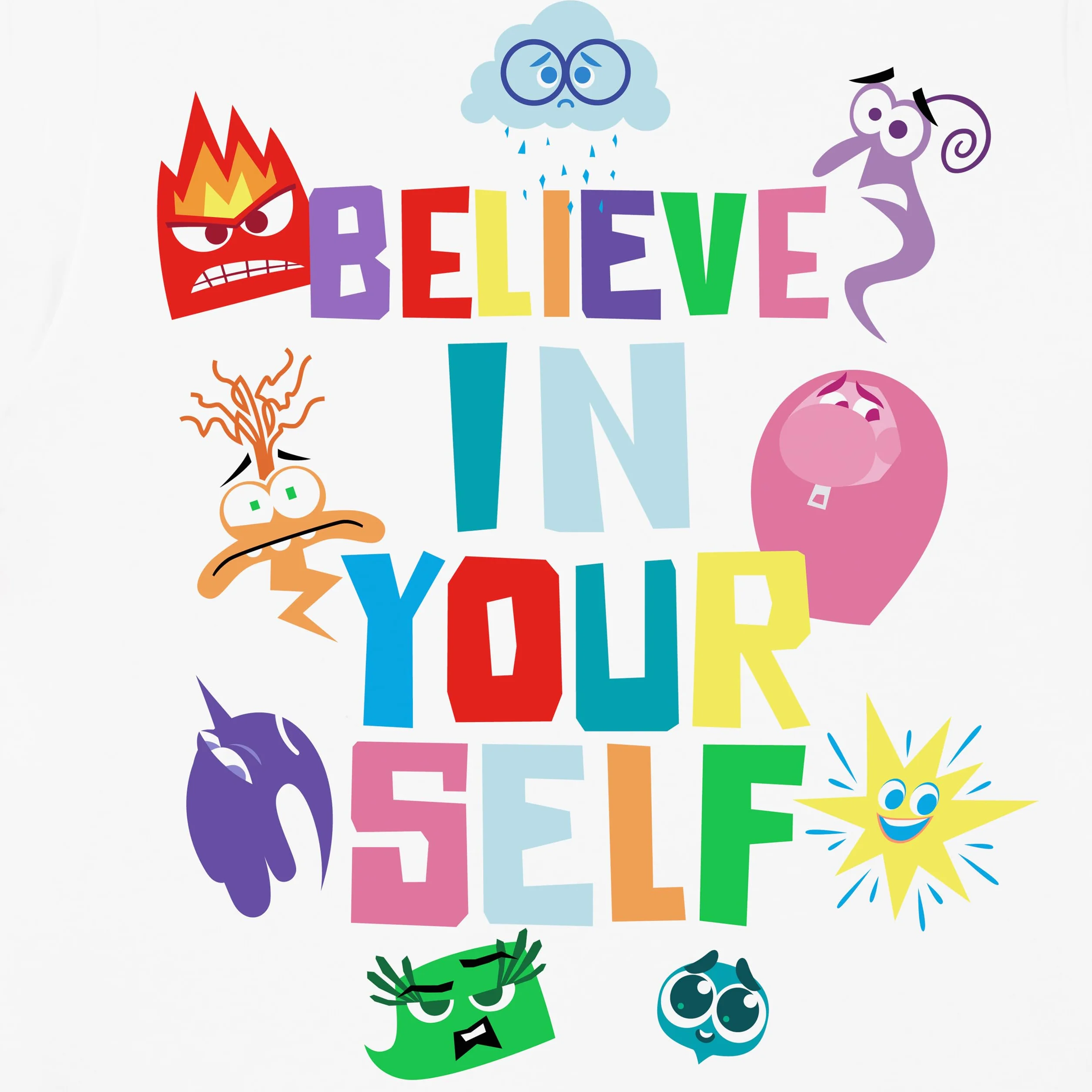 Disney Inside Out 2 Bluza Dla Dziewczynek | Bawełniany Jumper Dla Dziewczynek | Bluzy Dla Dziewczynek