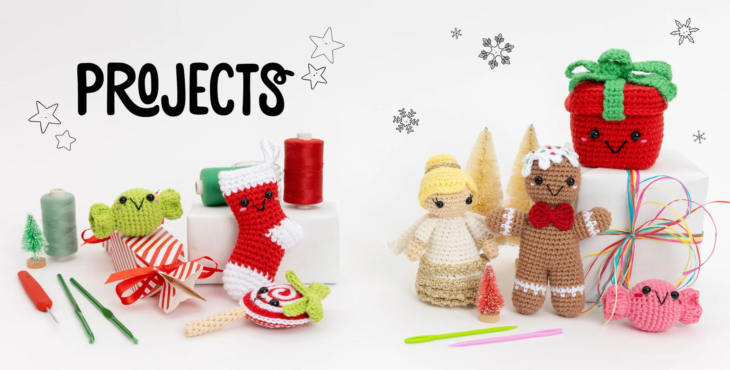 Kawaii Crochet Christmas: 40 Super Cute Amigurumi Patterns for the Festive Season: 3