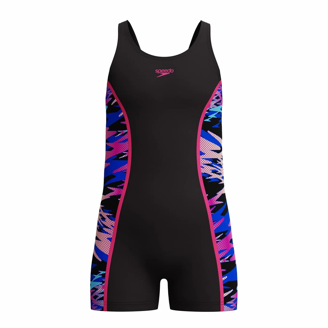 Speedo Dziewczęce spodnie do pływania Hyperboom Splice Muscleback, czarny, 10