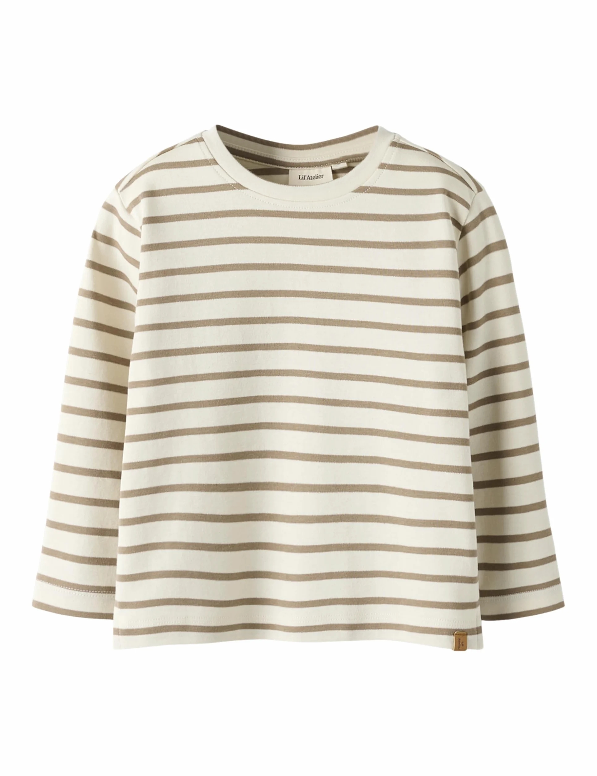 Nmmlimia Ls Loose Top Lil Noos, Turtledove, 122-128