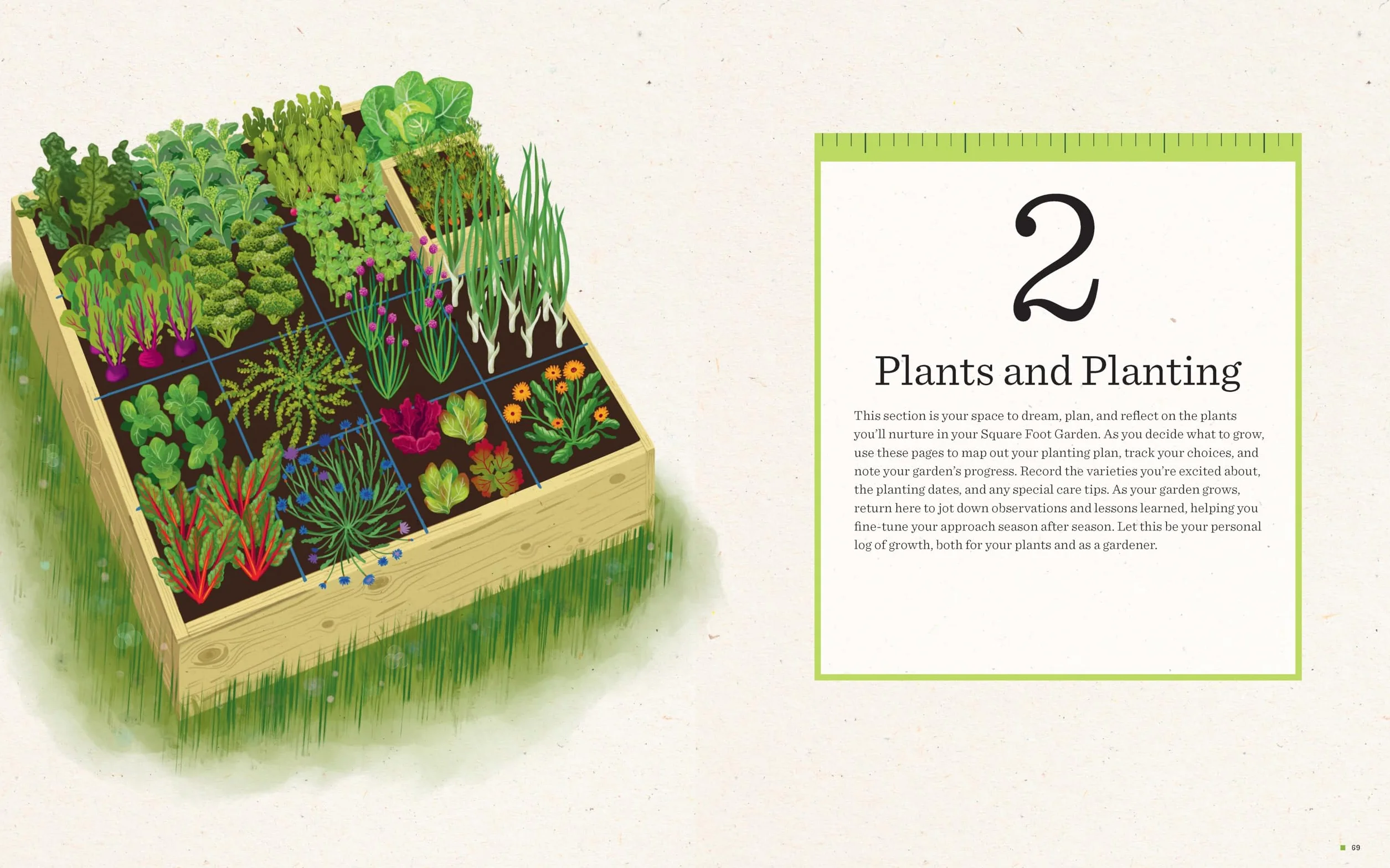 The Square Foot Gardening Planner: A 3-Year Journal for Recording the Planning, Planting, and Care of Your Square Foot Garden